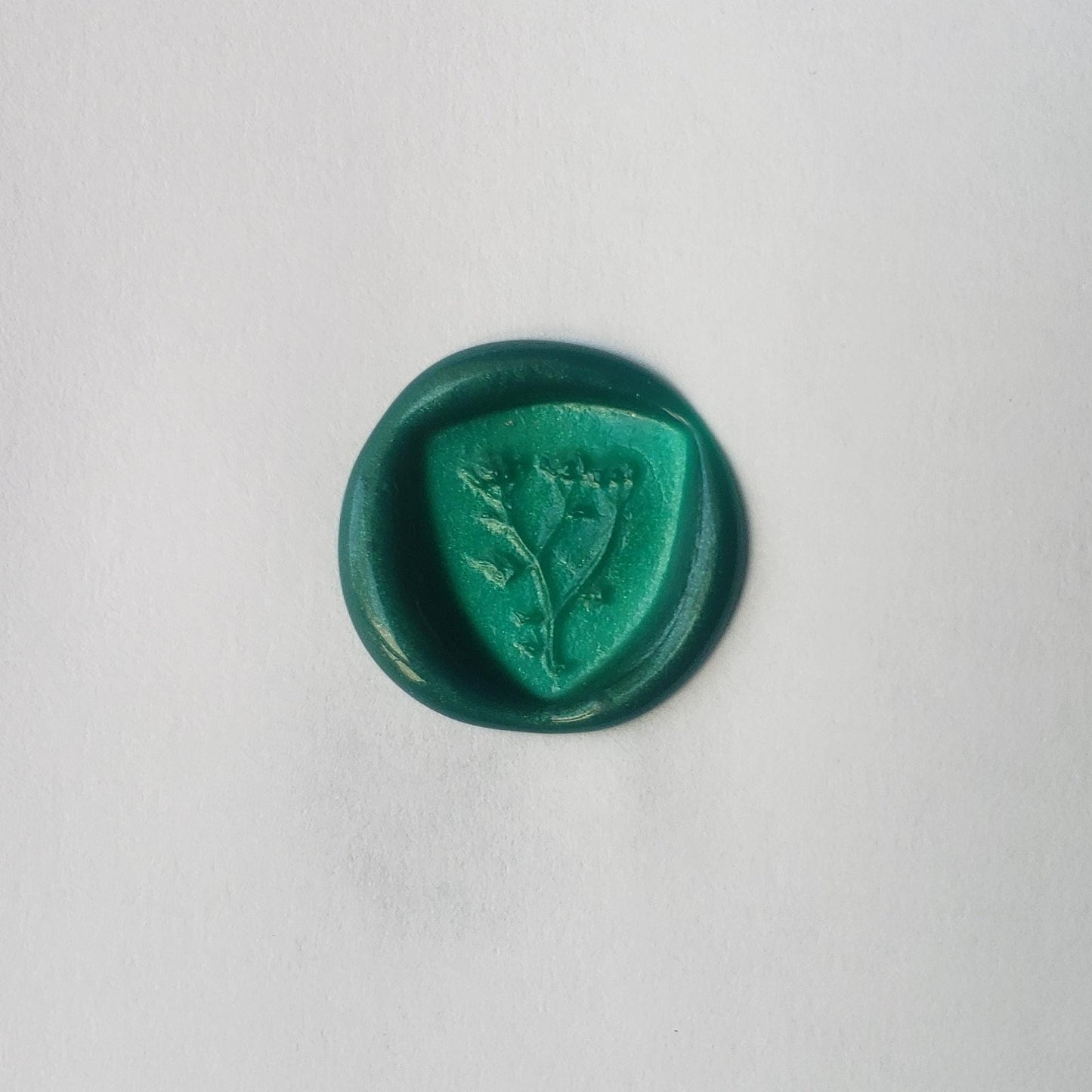 Yarrow wax seal signet ring