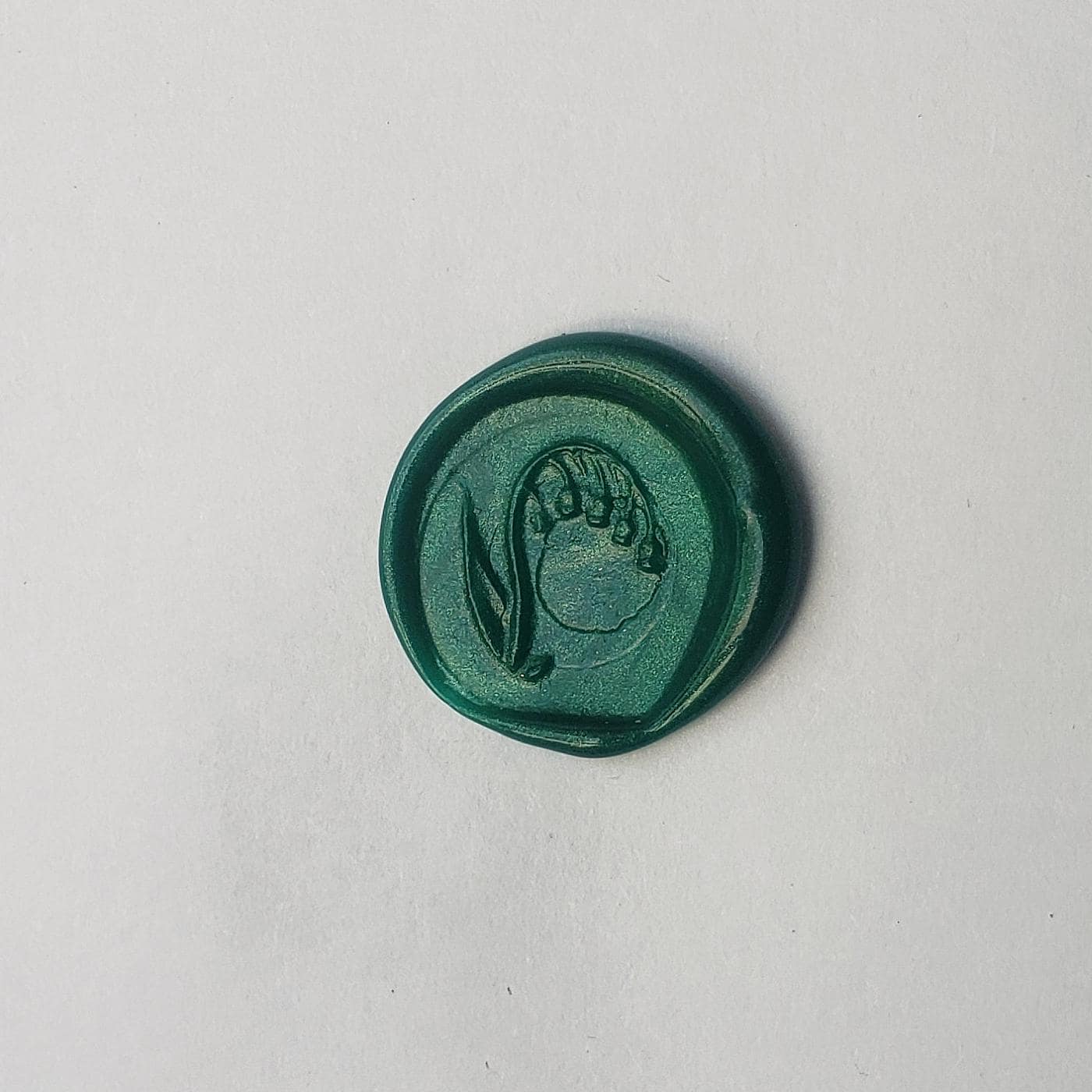 Lily of the valley wax seal signet ring