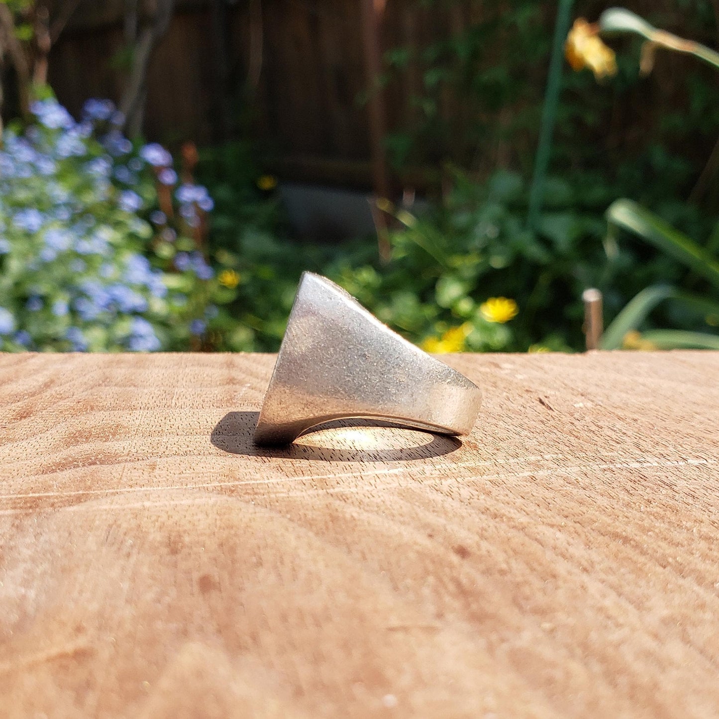 Headless horseman wax seal signet ring