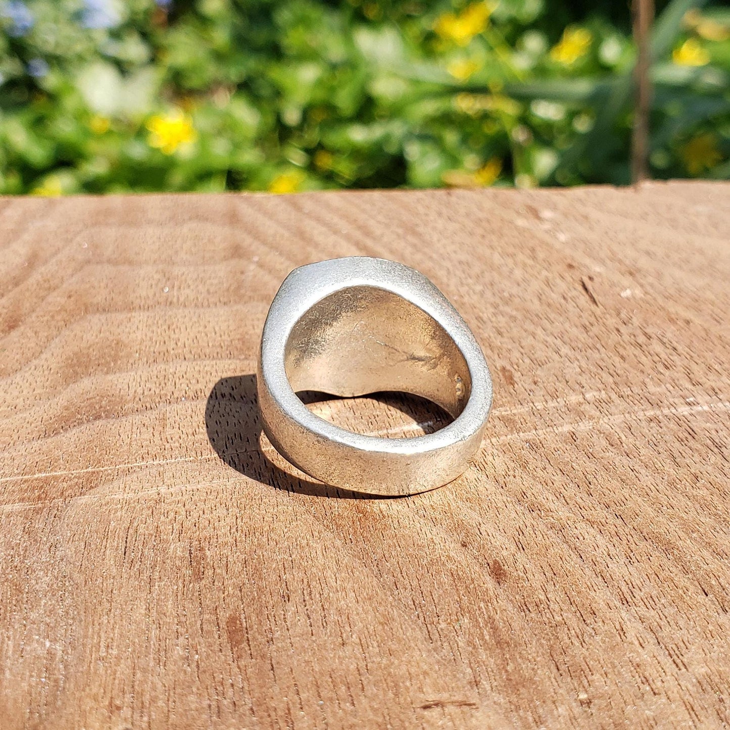 Yarrow wax seal signet ring