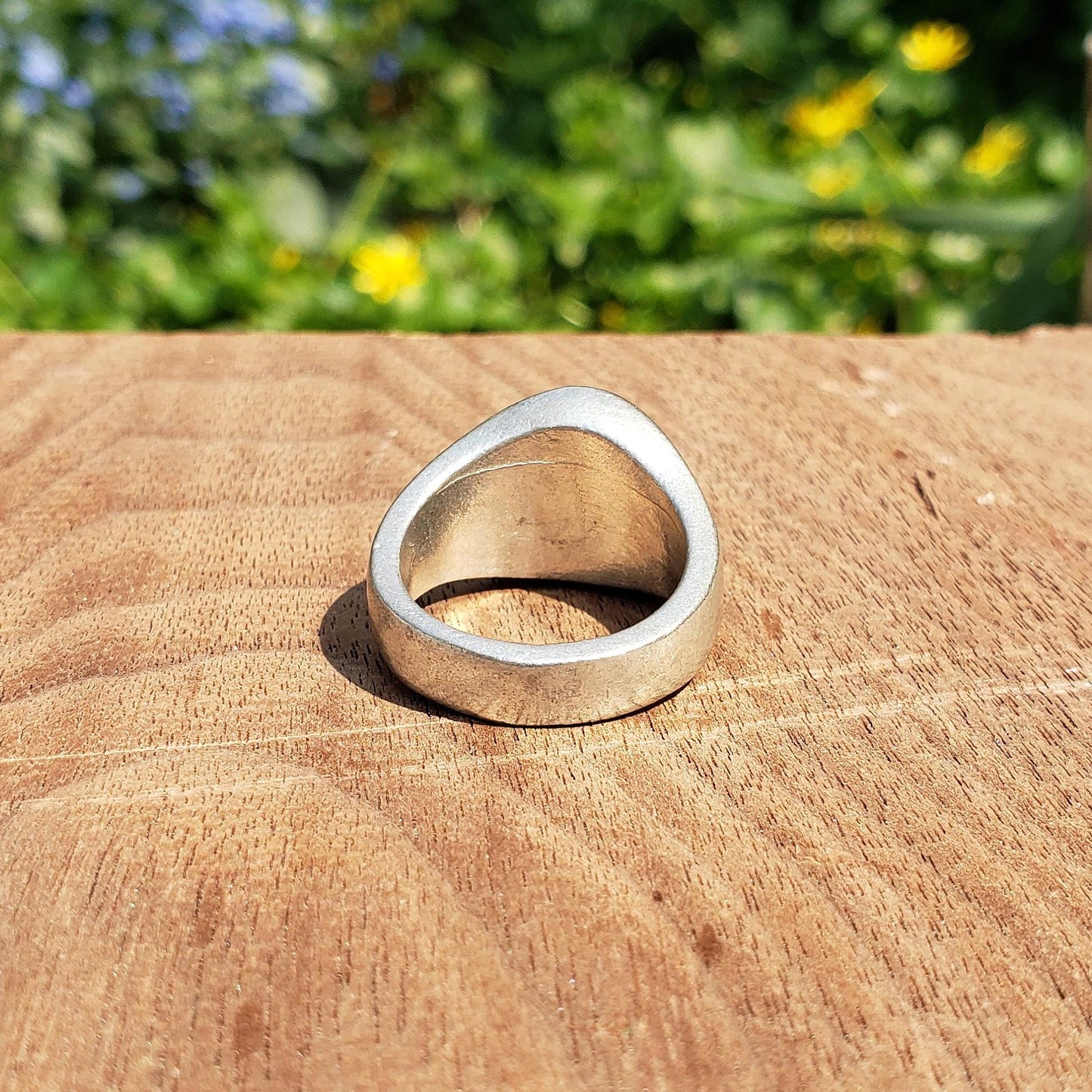 Drummer wax seal signet ring