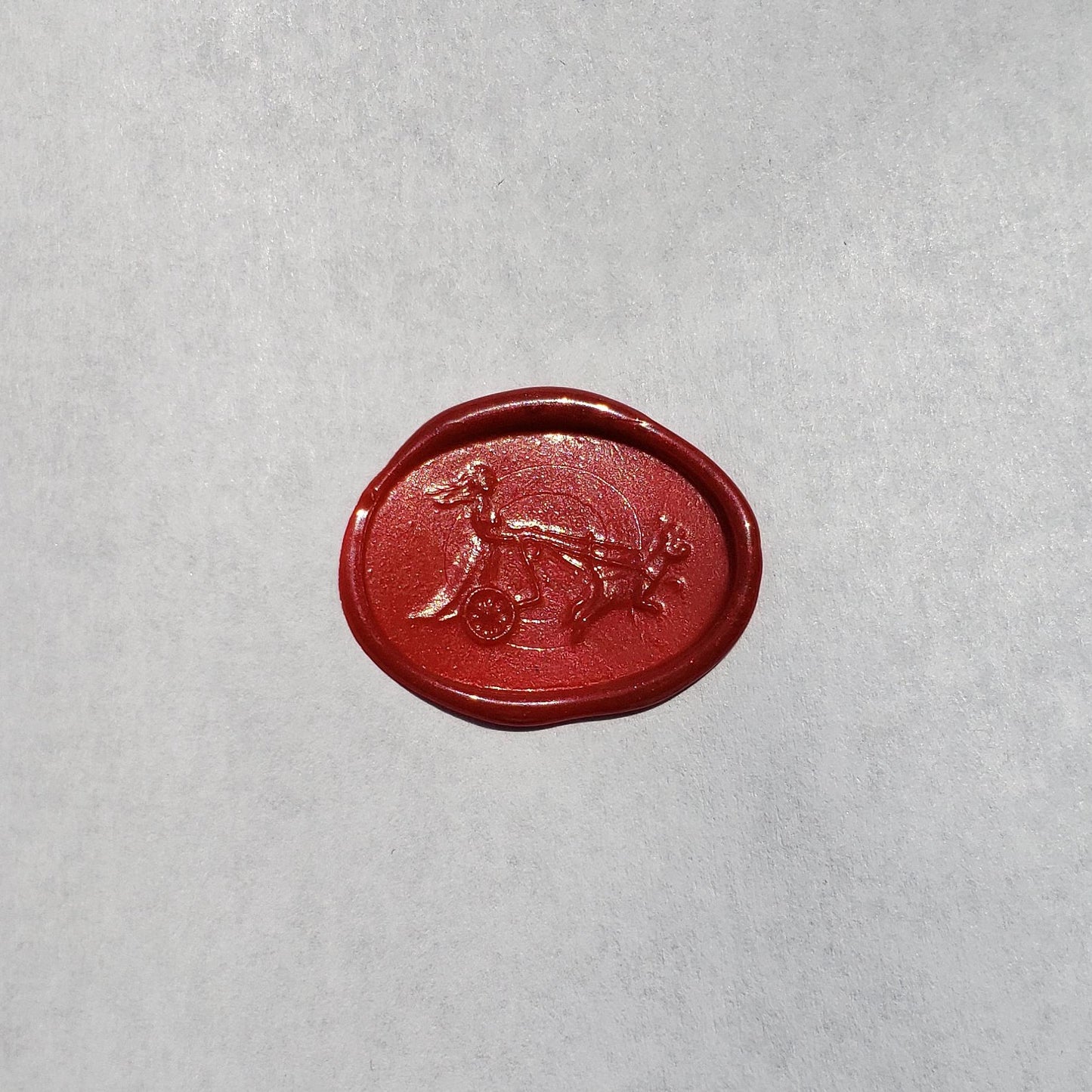 Freyja wax seal signet ring