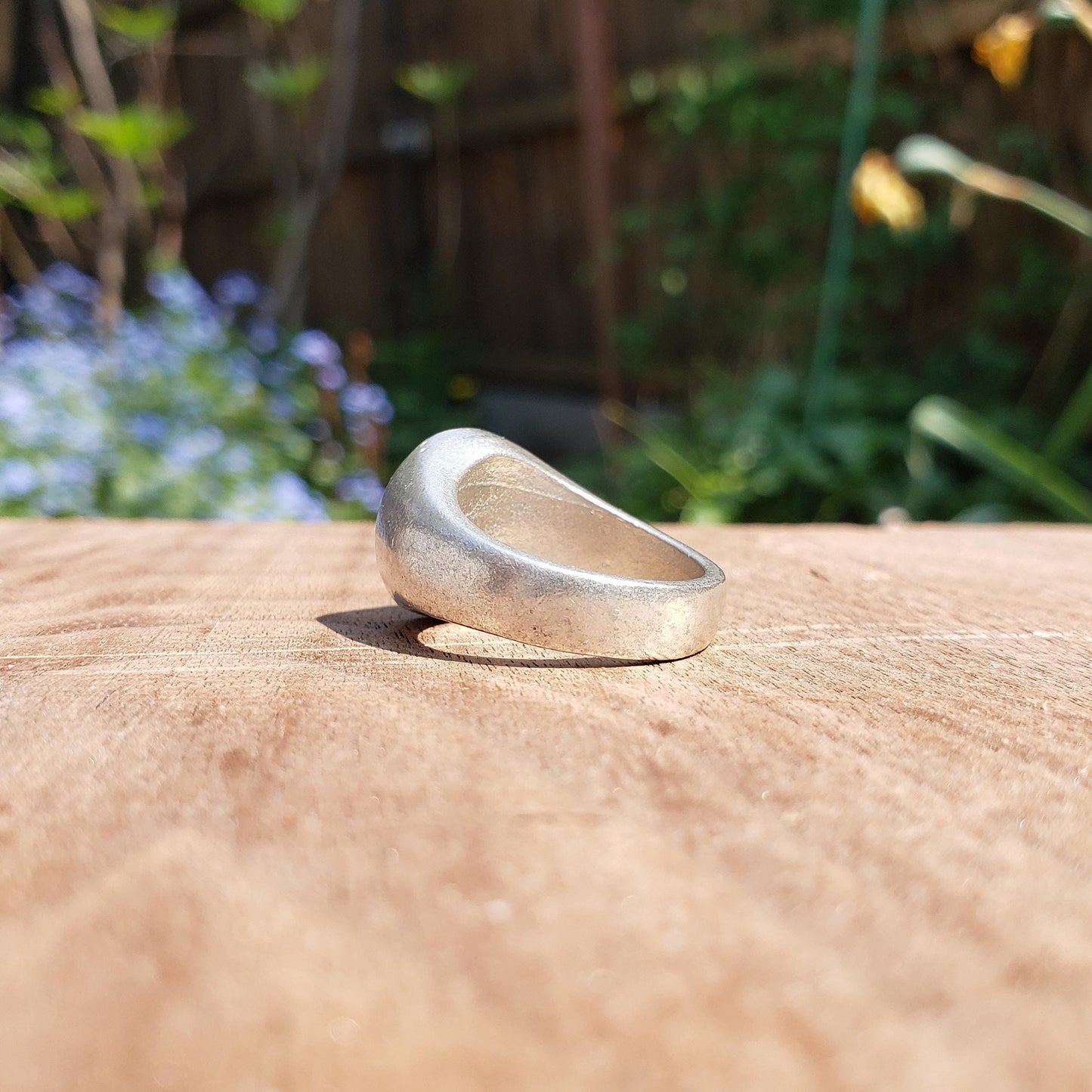 Pie wax seal signet ring