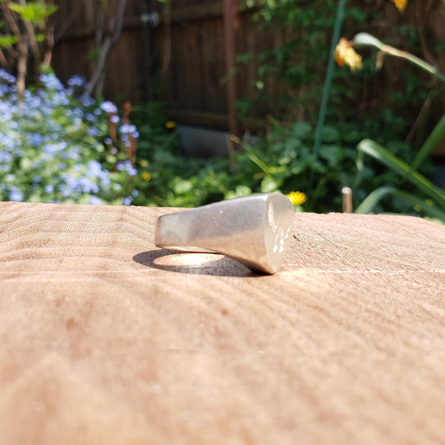 Fire ferret wax seal signet ring