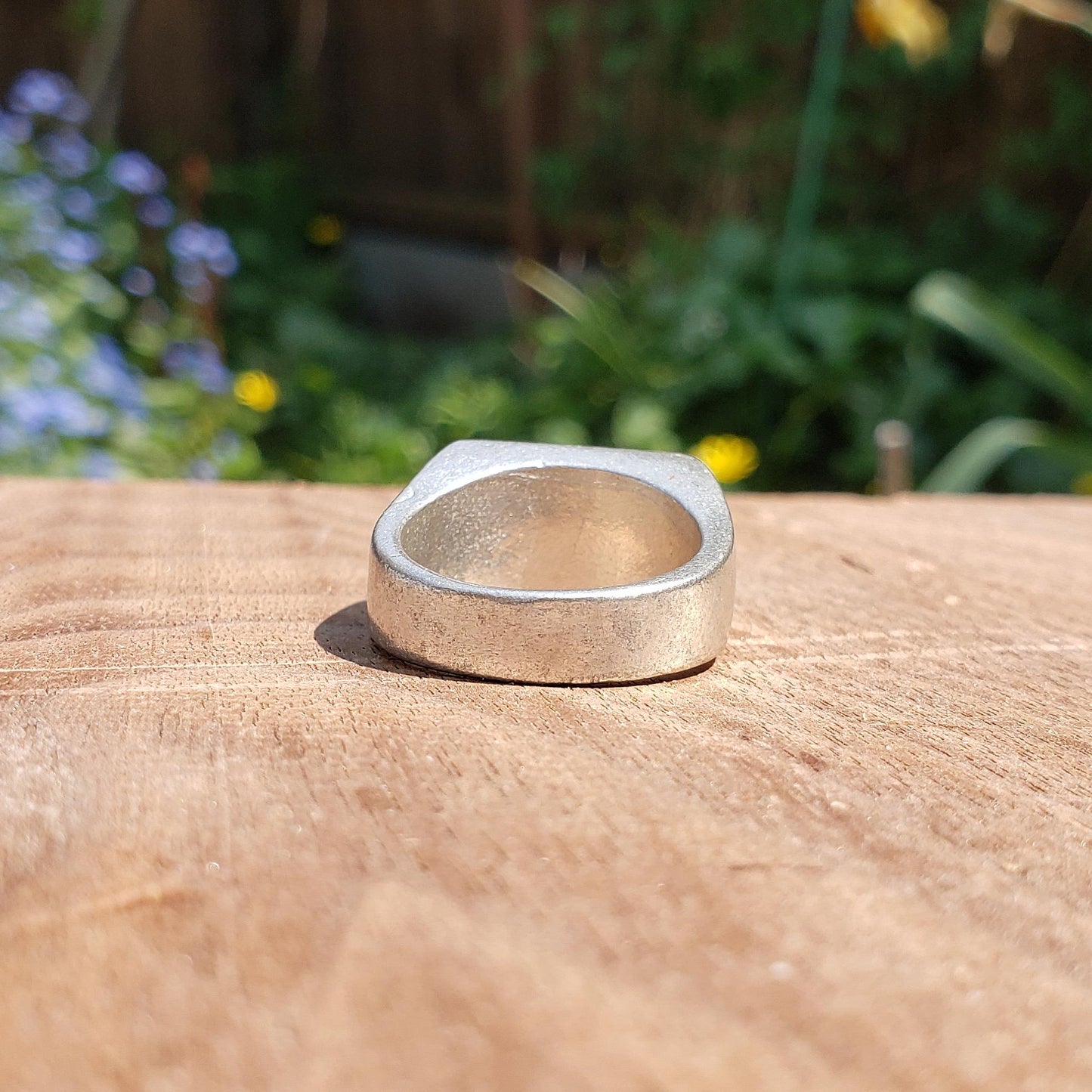 Gavel wax seal signet ring