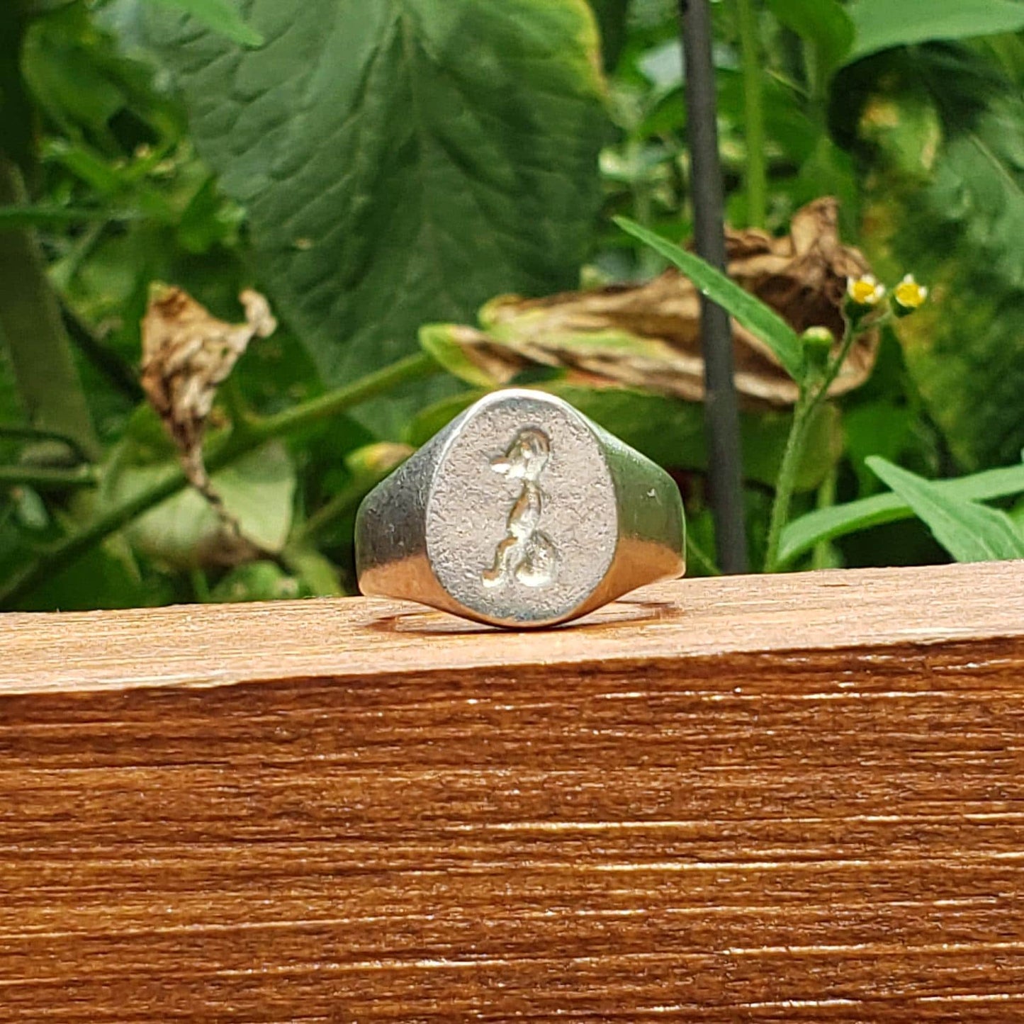 Pwca wax seal signet ring