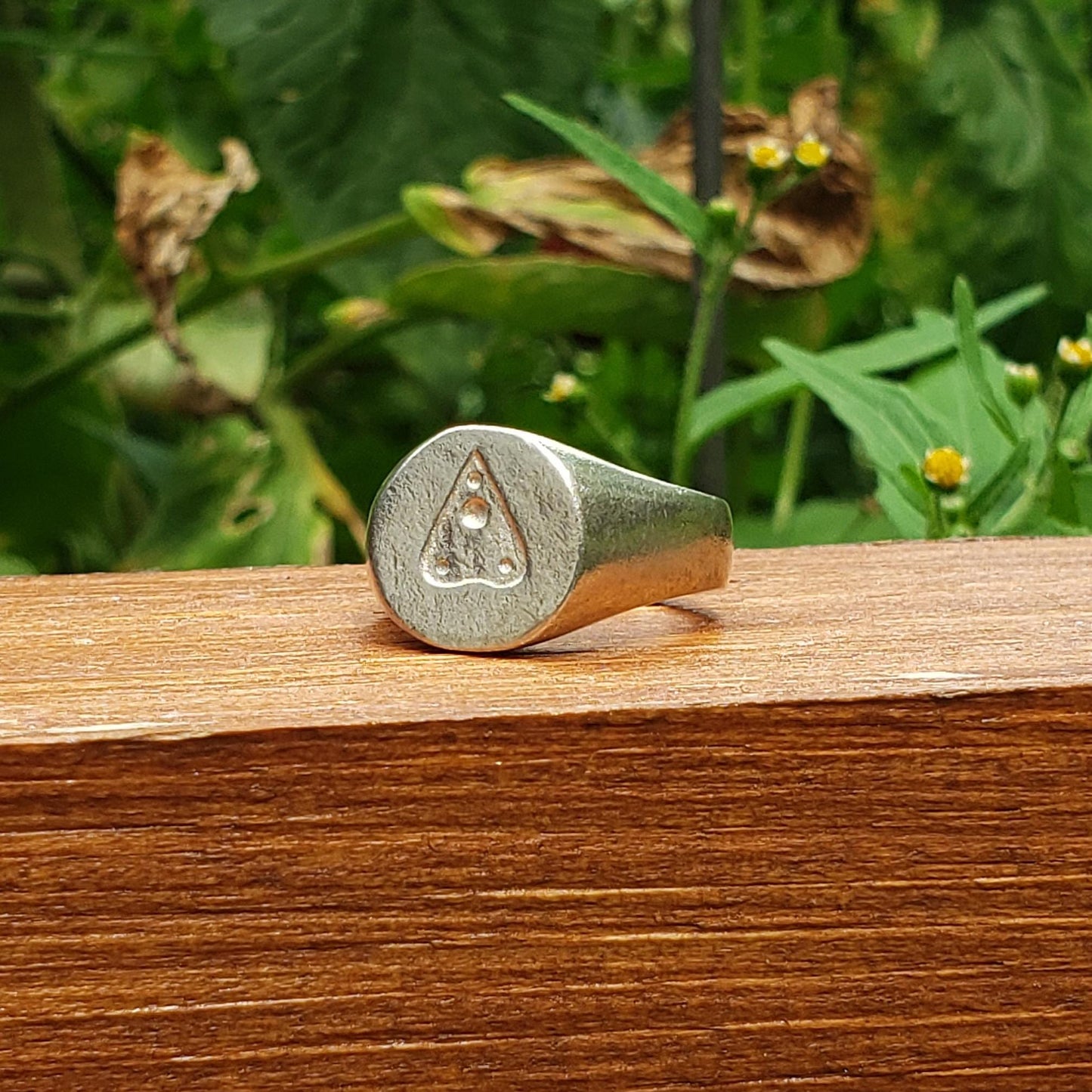 Planchette wax seal signet ring