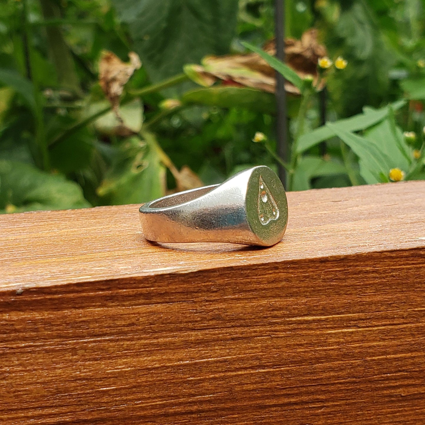 Planchette wax seal signet ring