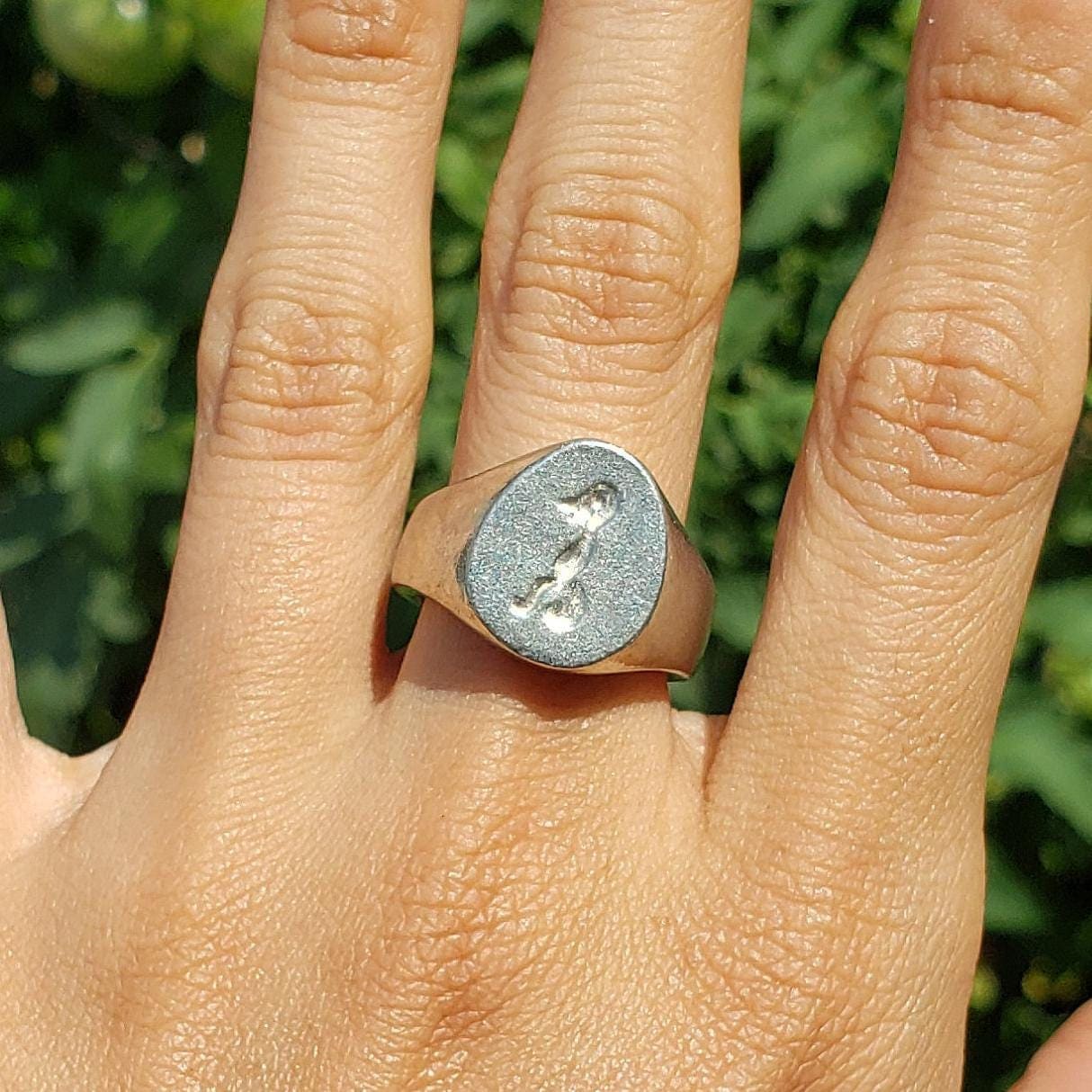 Pwca wax seal signet ring