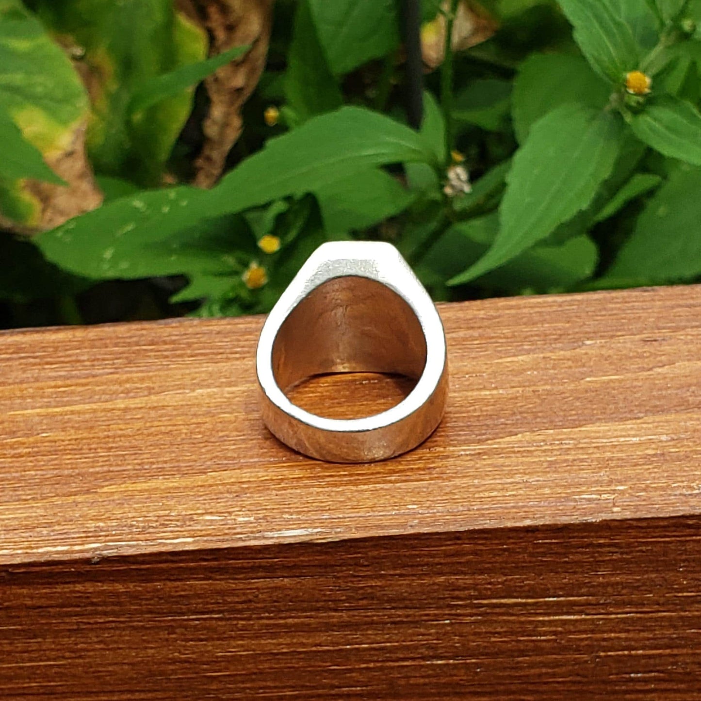 Match wax seal signet ring