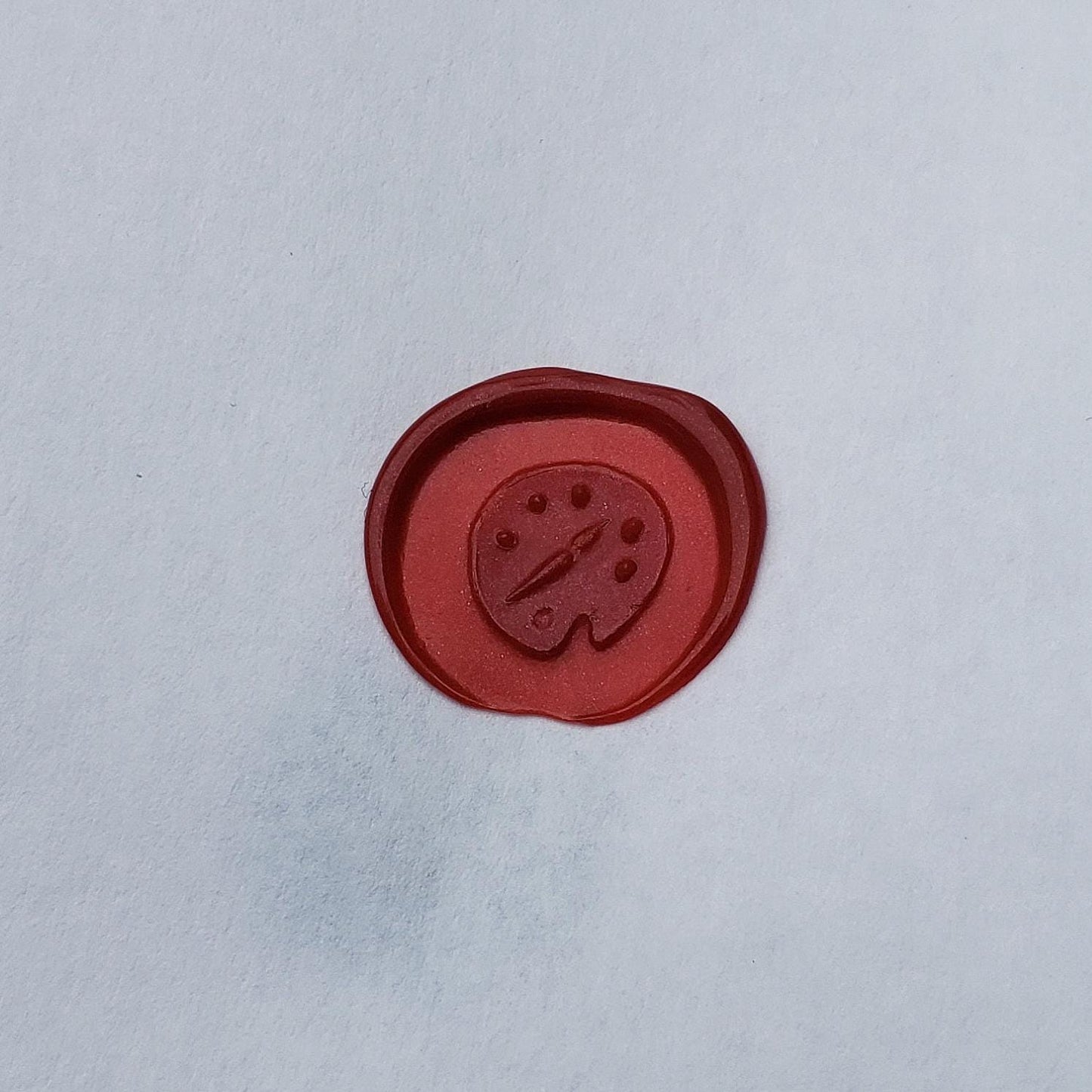 Palette wax seal signet ring