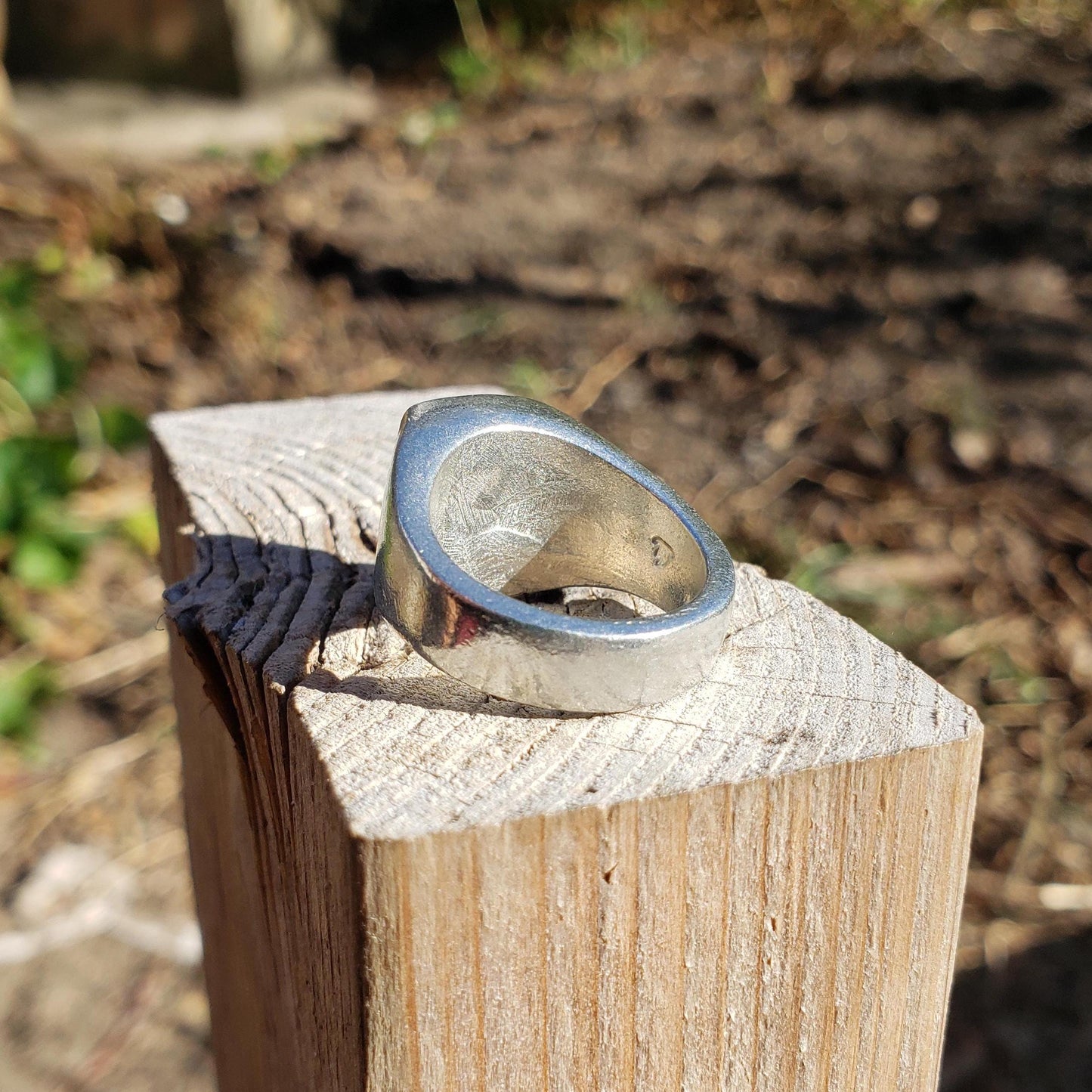 open can wax seal signet ring