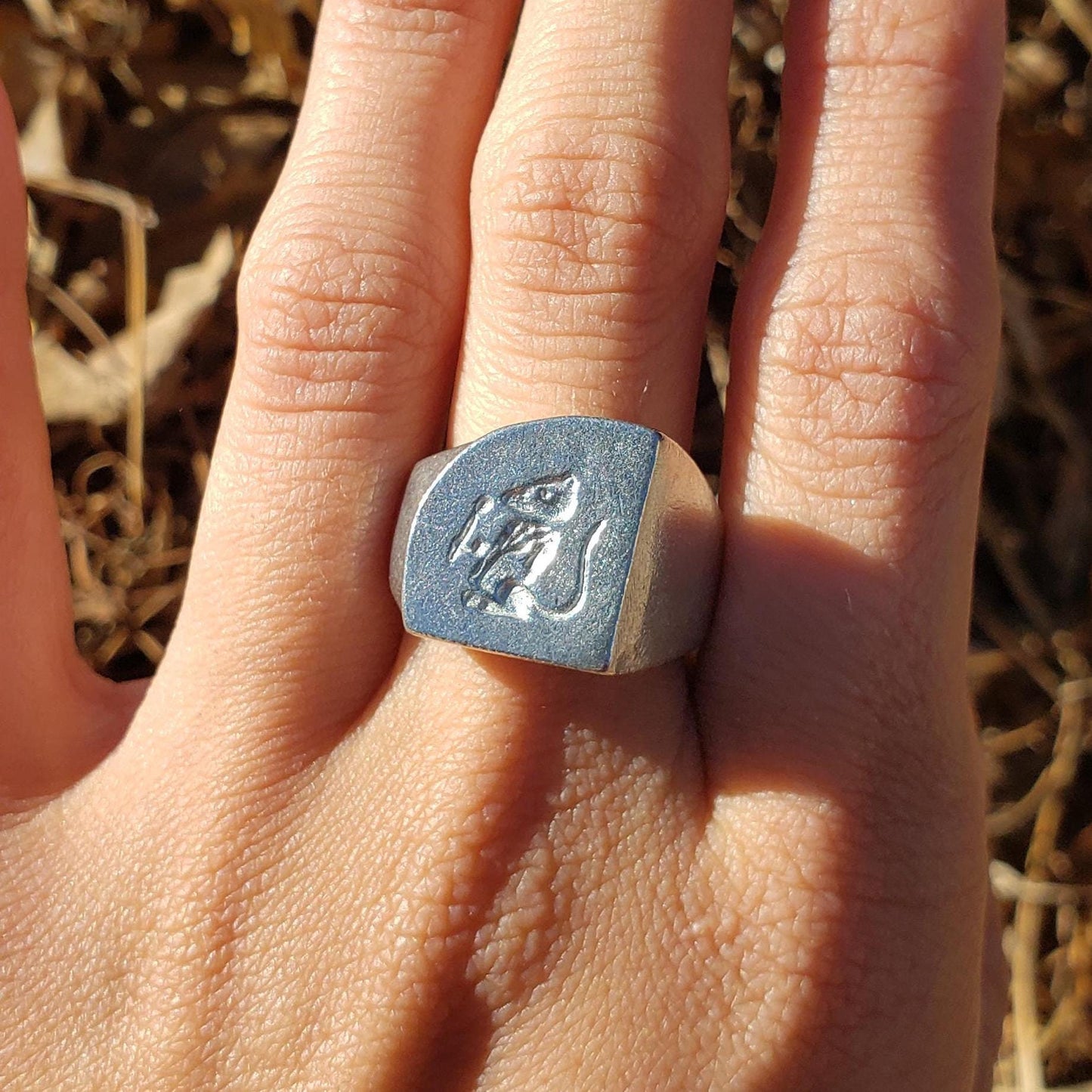The price is mice wax seal signet ring