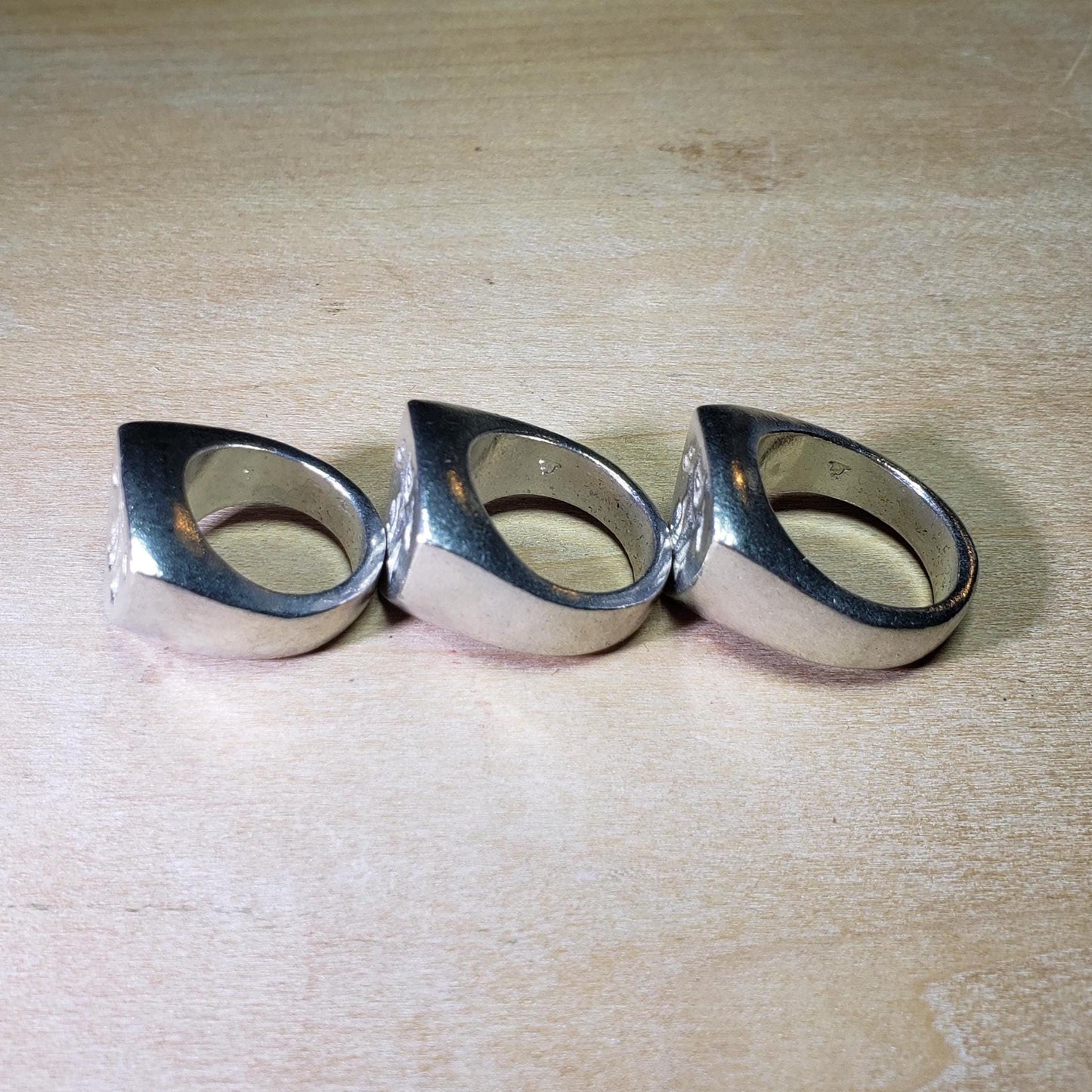 Cerberus wax seal signet ring