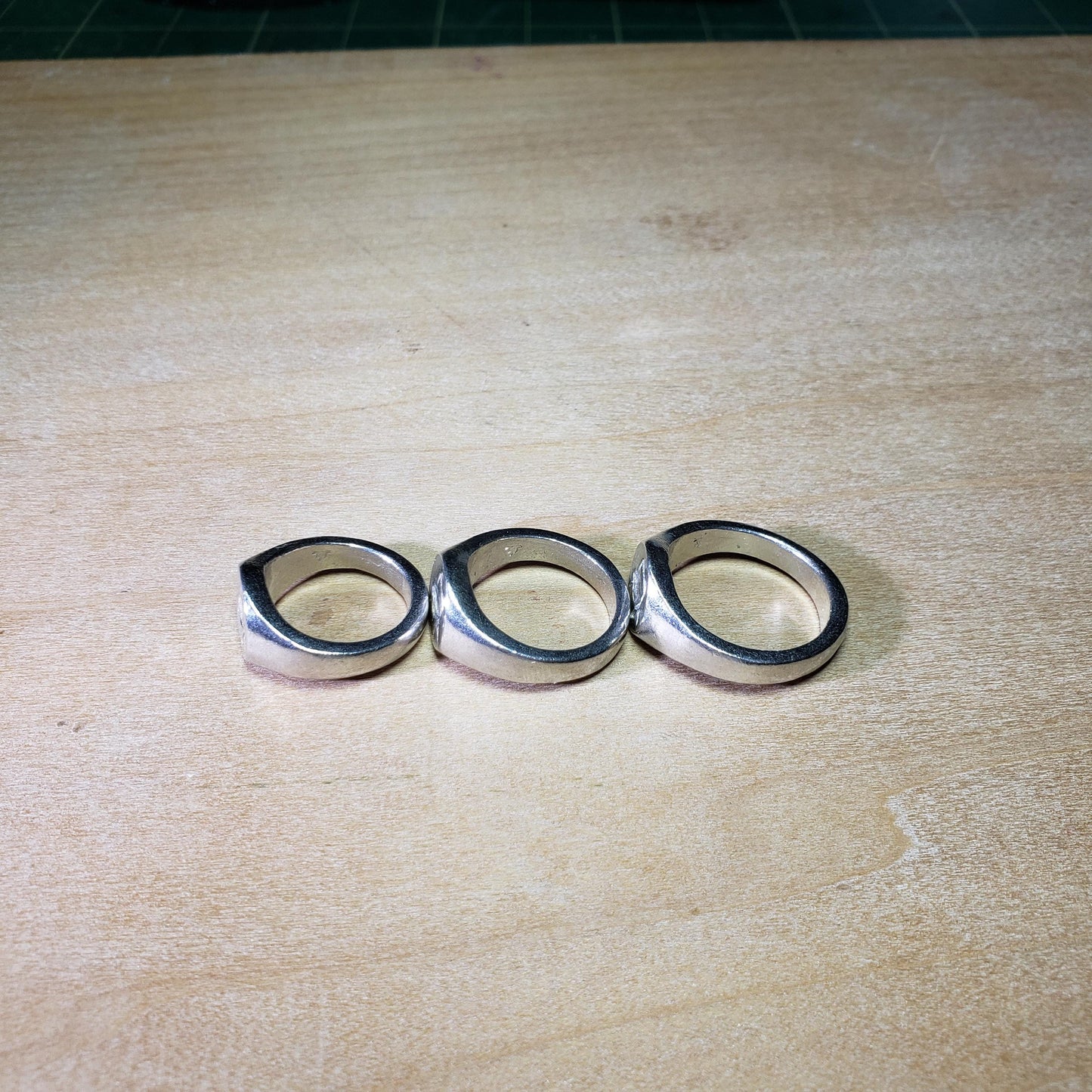 Folding chair wax seal signet ring