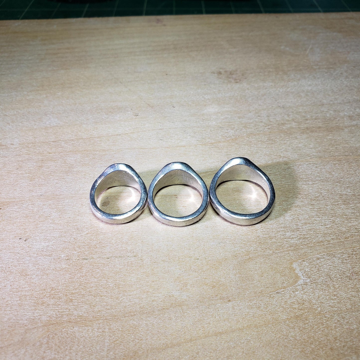 Folding chair wax seal signet ring