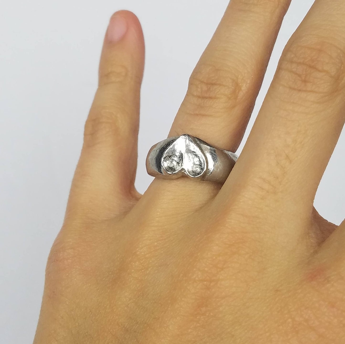 Loving mammaries (wax seal signet ring)