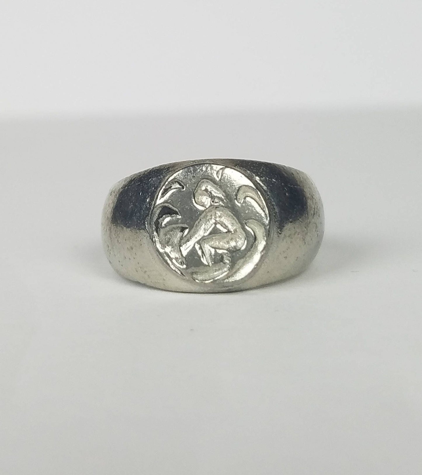 Surfer wax seal signet ring