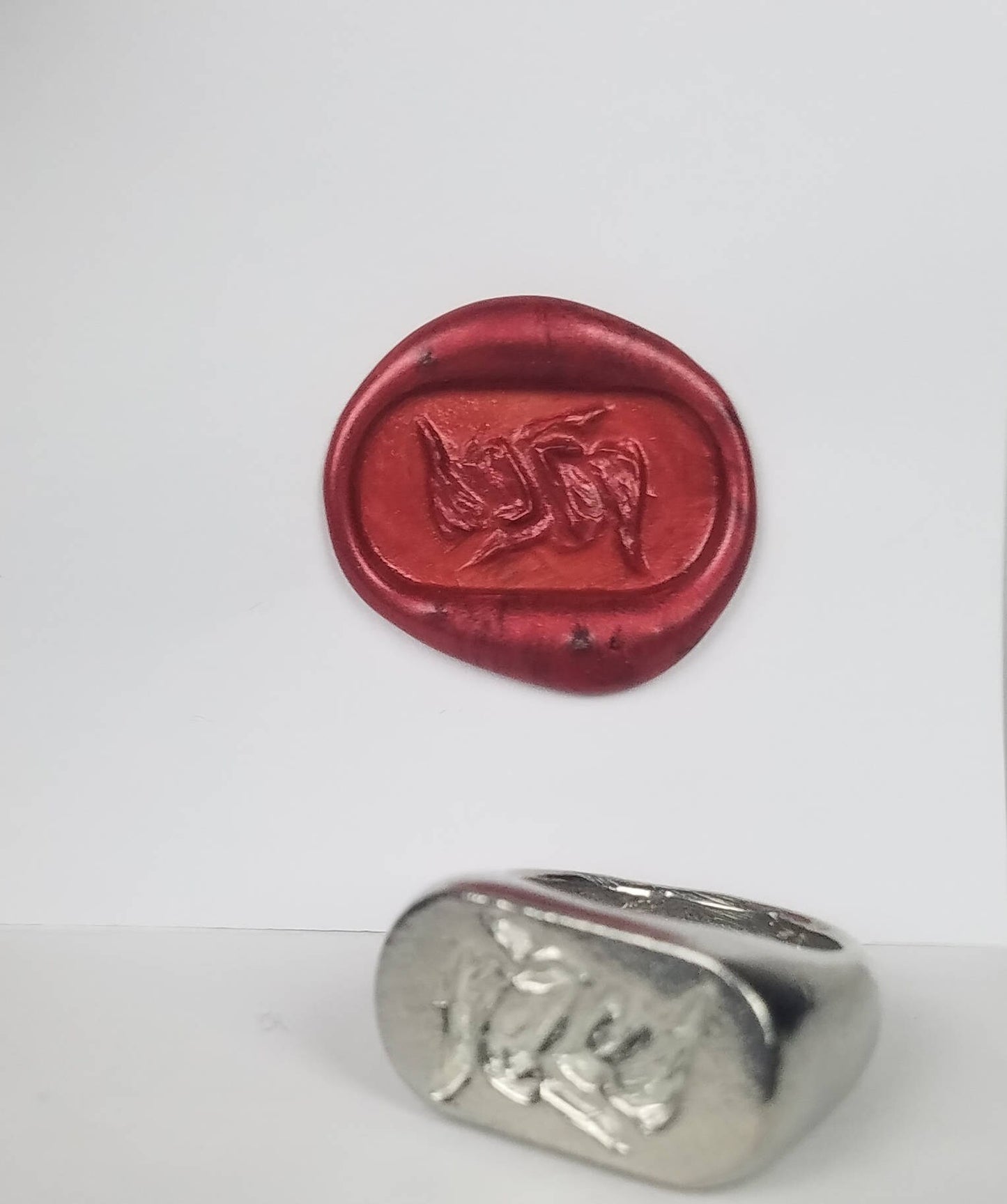 69 eternal return wax seal signet ring