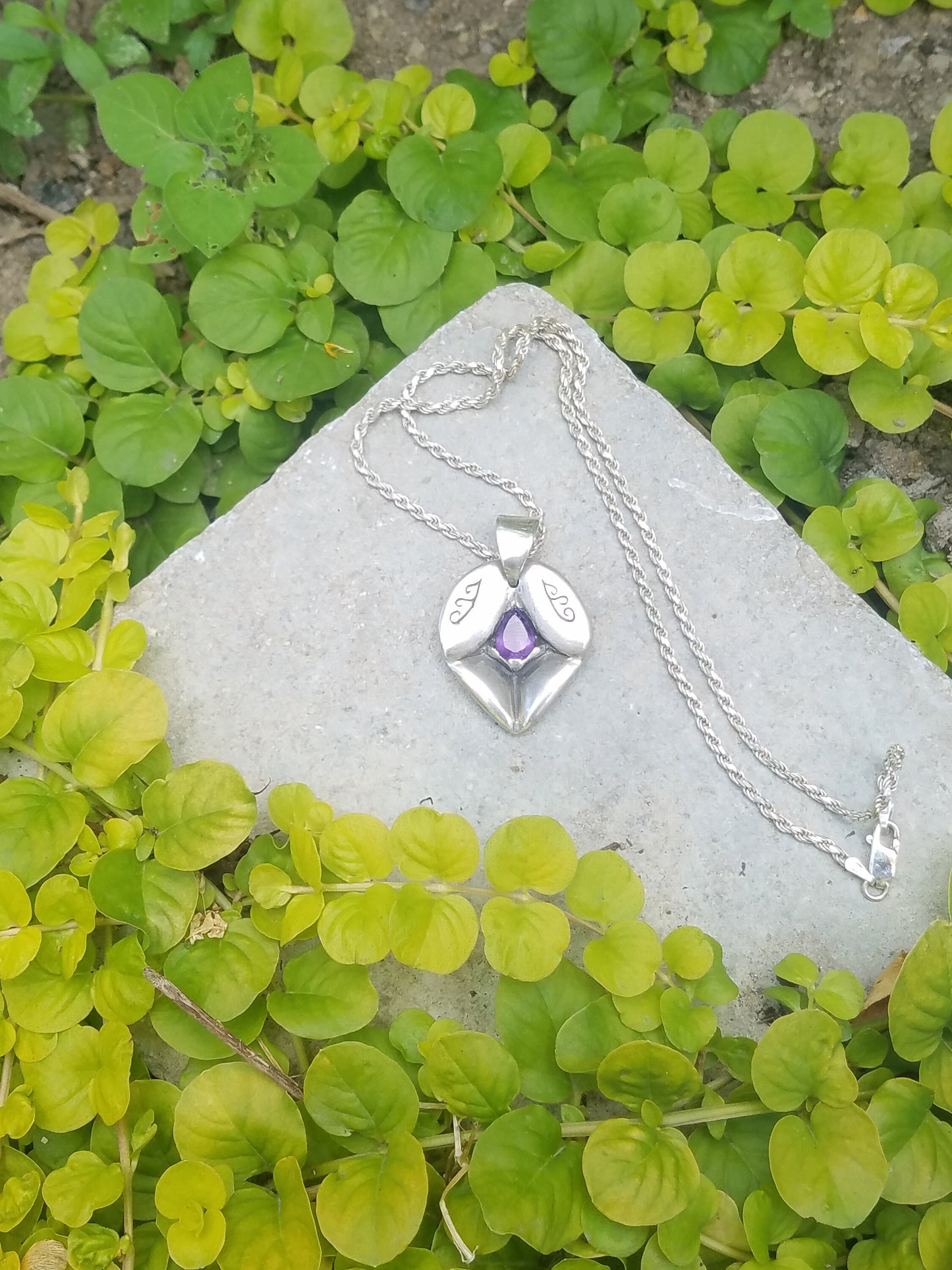 Amethyst pendant