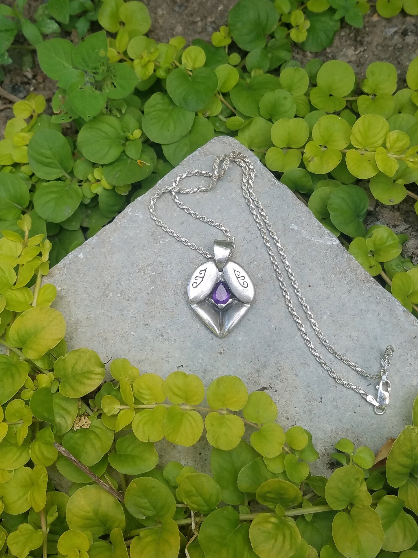 Amethyst pendant