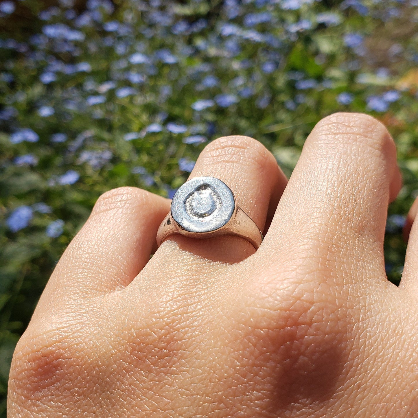 Ouroboros wax seal signet ring