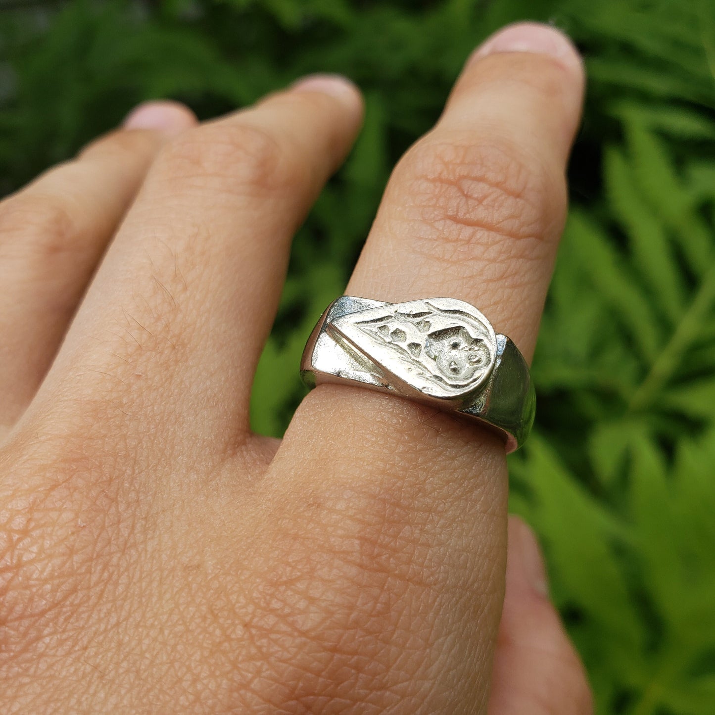 comet wax seal signet ring