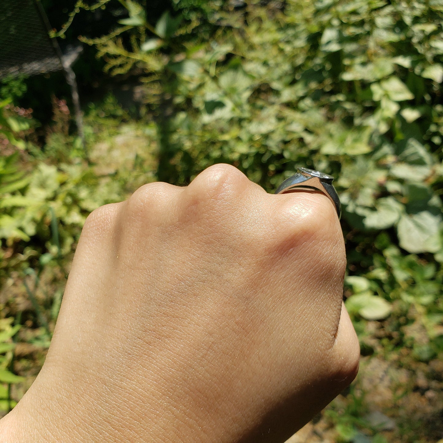 Naga dance wax seal signet ring