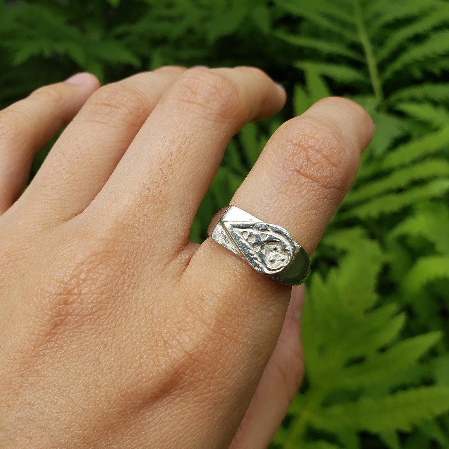 comet wax seal signet ring