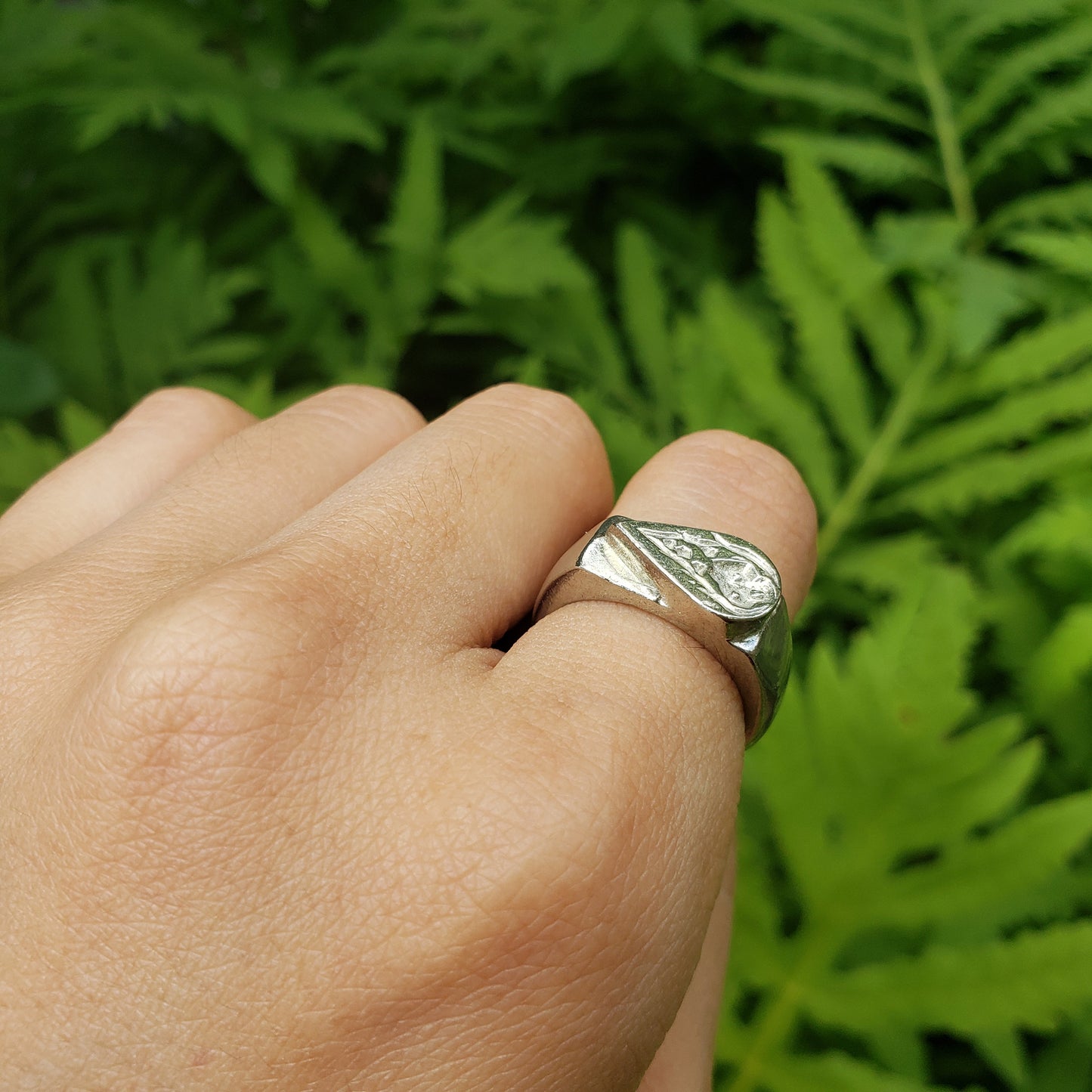 comet wax seal signet ring