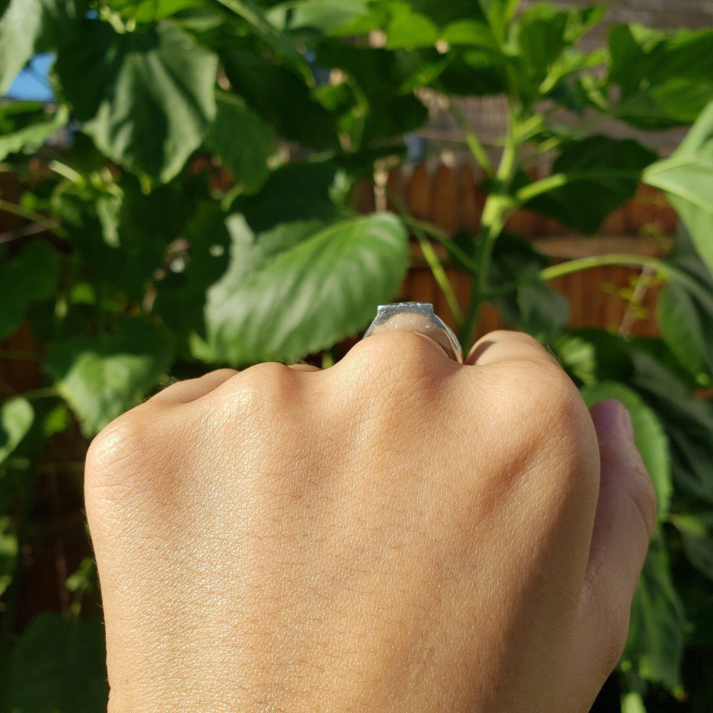 Forest deer wax seal signet ring