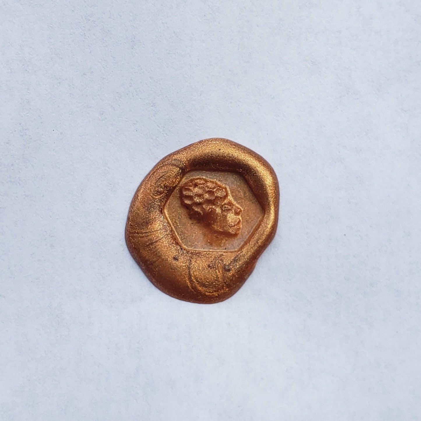 Hive mind wax seal signet ring