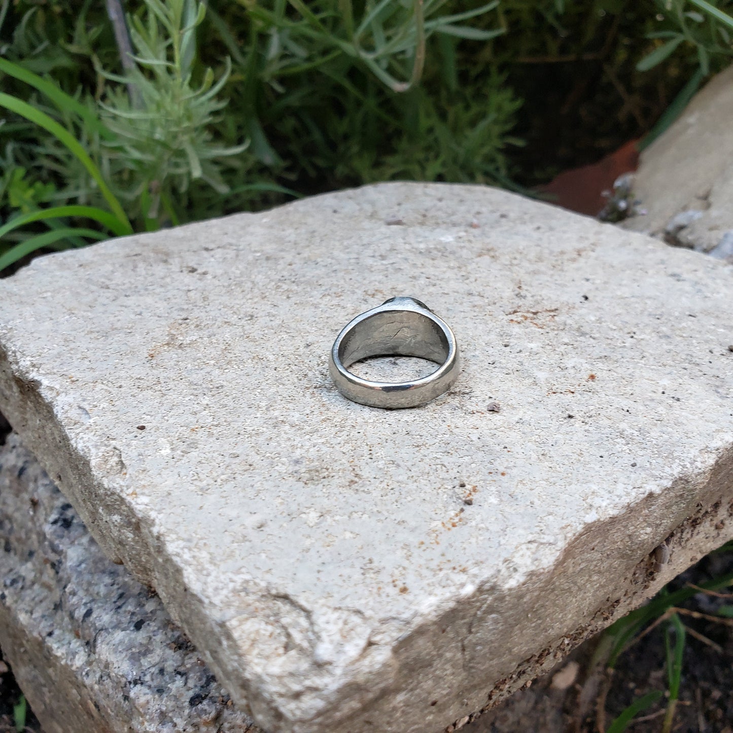 Ash leaves wax seal signet ring