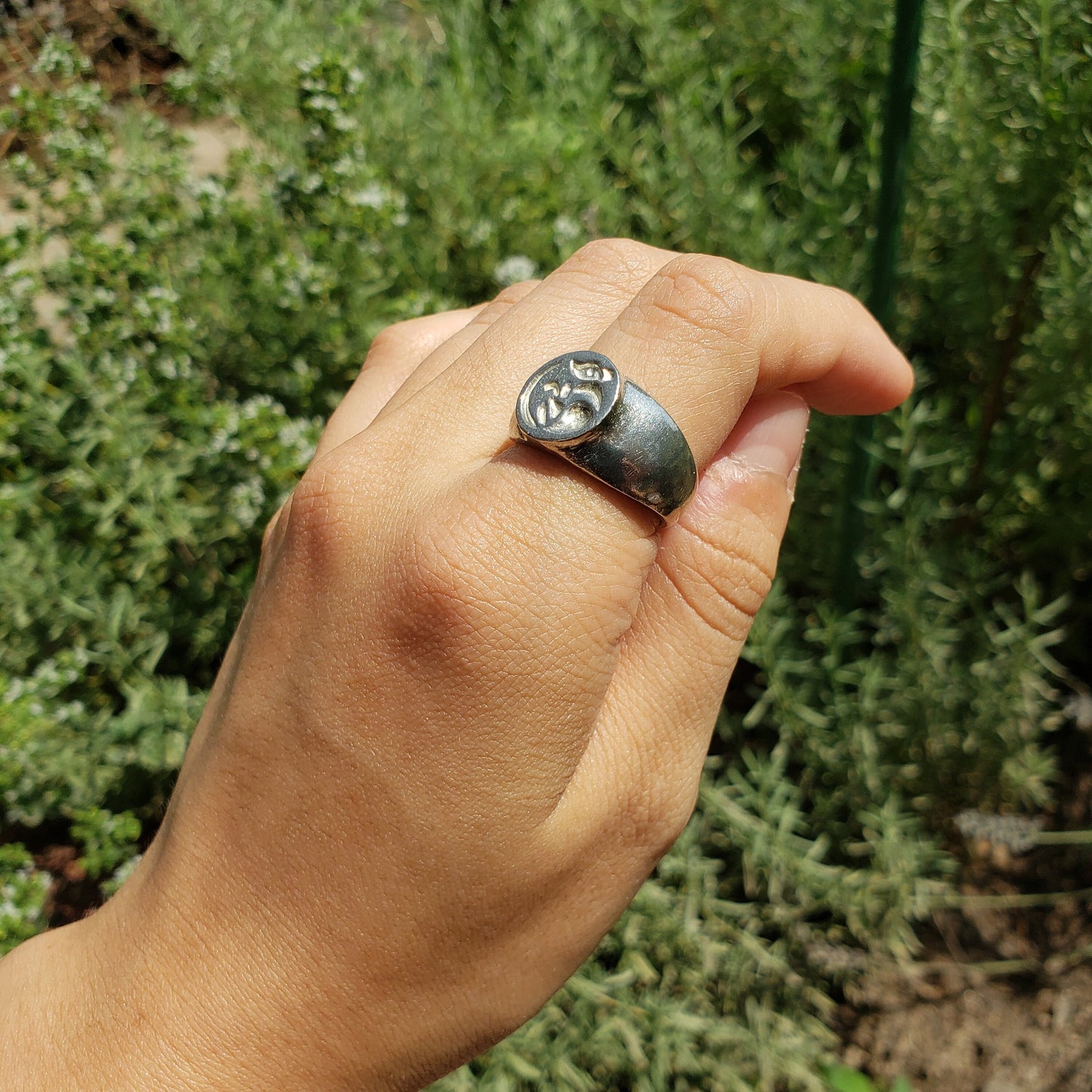 Rat wax seal signet ring