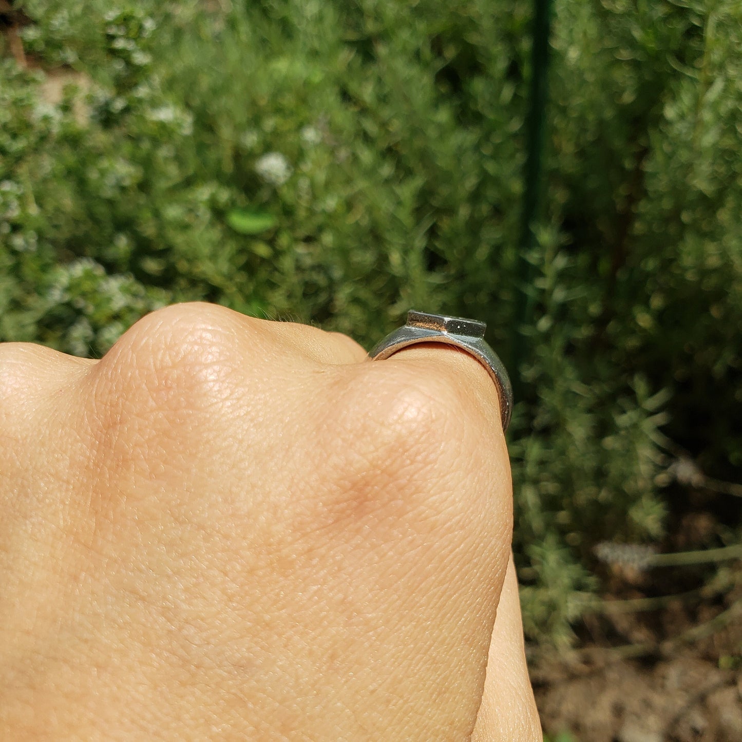 Carrot wax seal signet ring