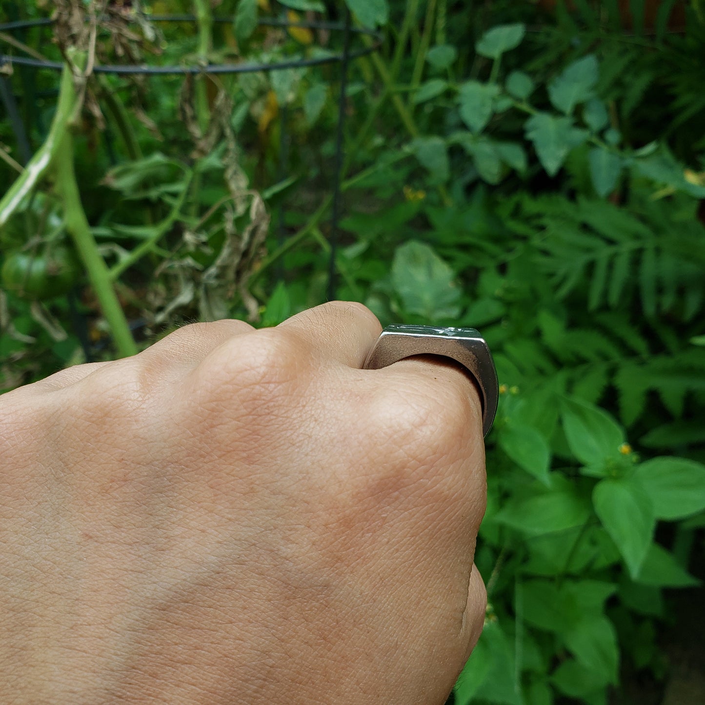 Sagittarius archer wax seal signet ring