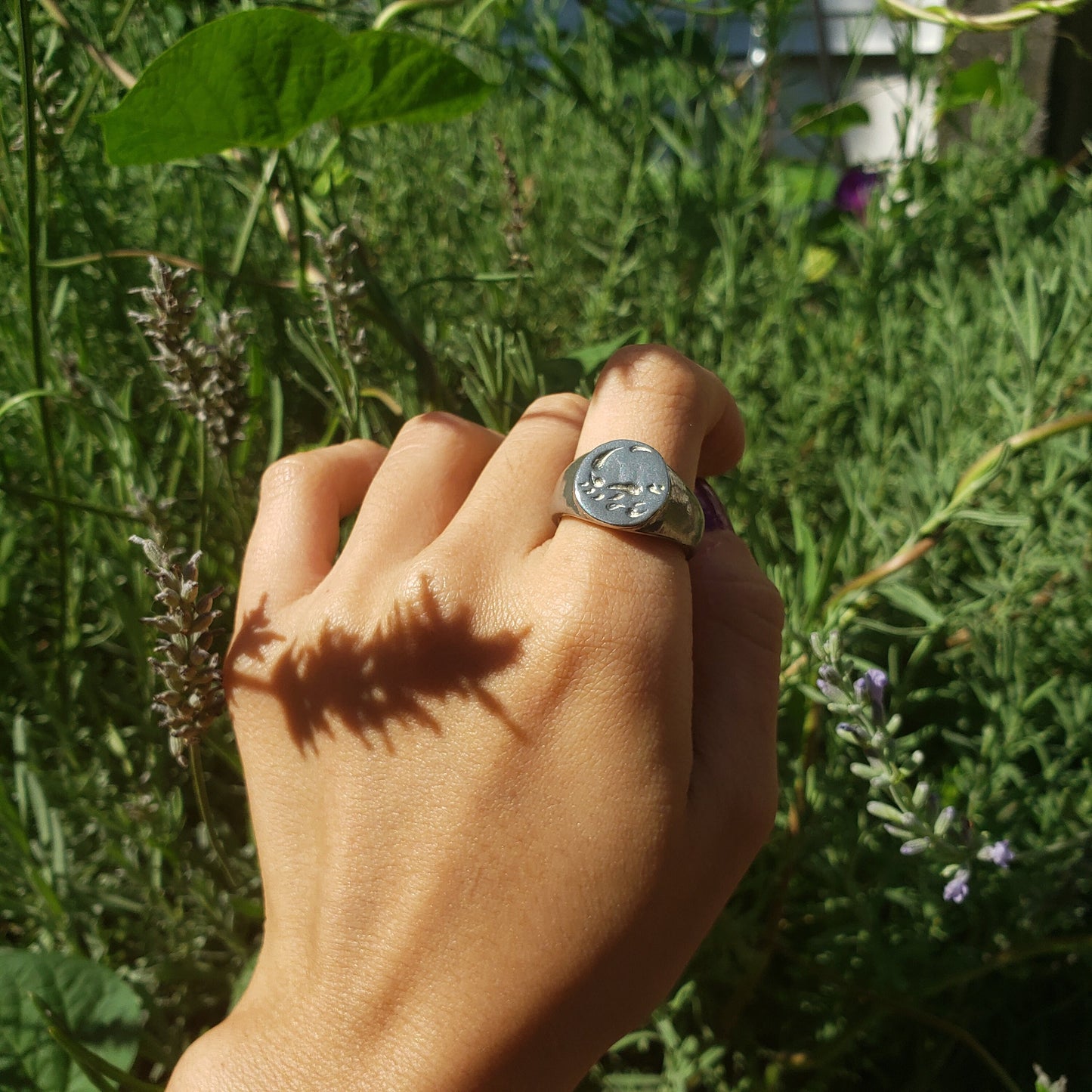 Scorpio wax seal signet ring