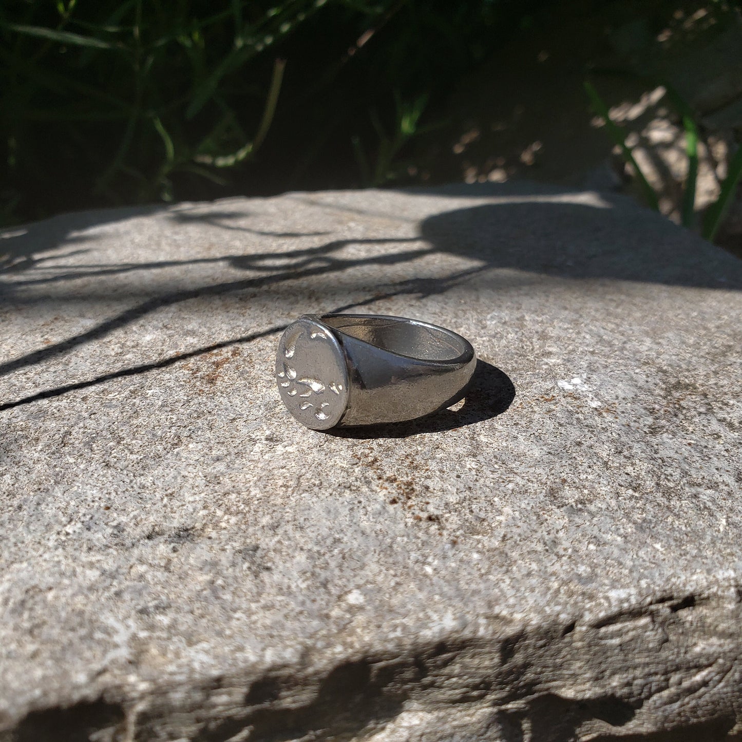 Scorpio wax seal signet ring