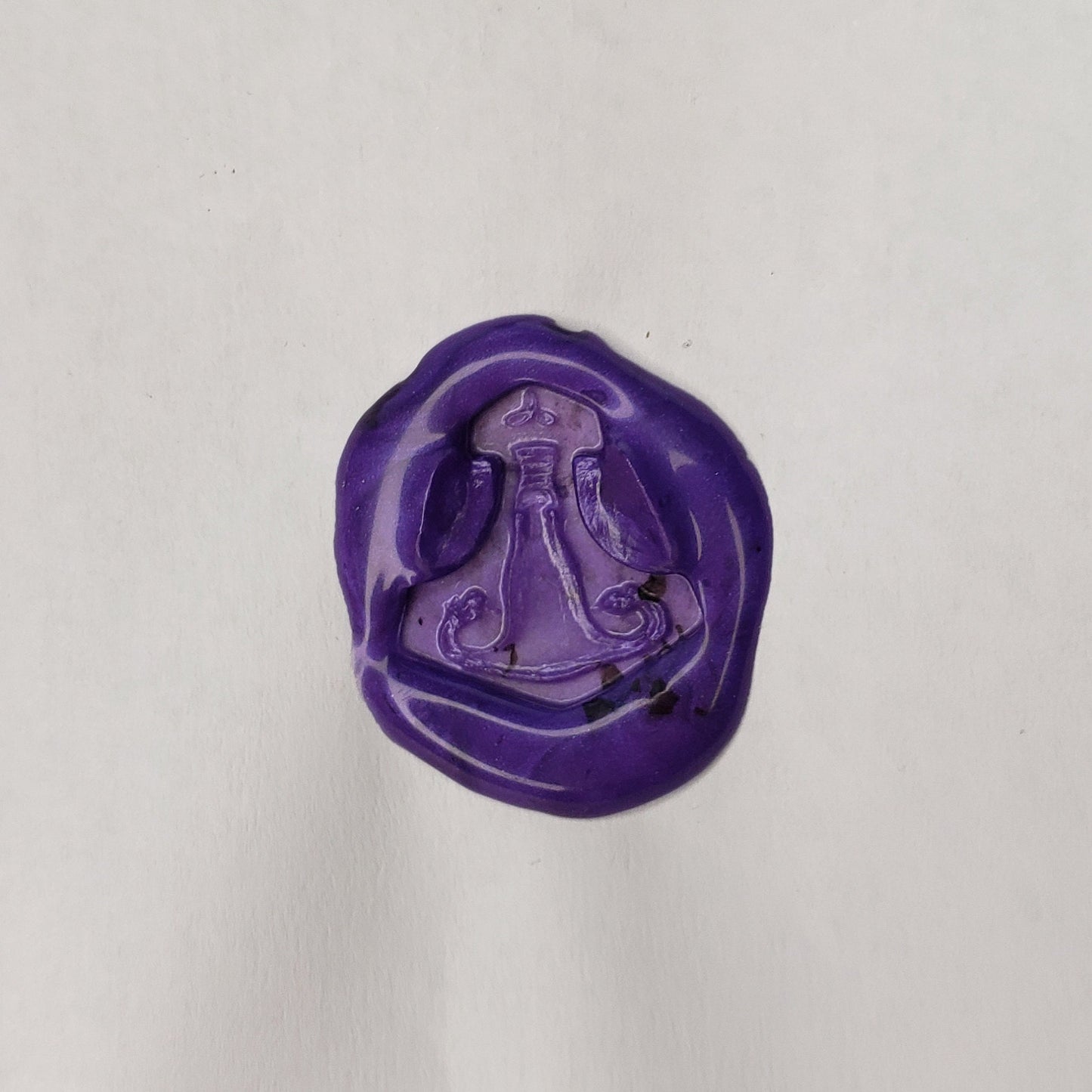 Wombjolnir womb wax seal signet ring