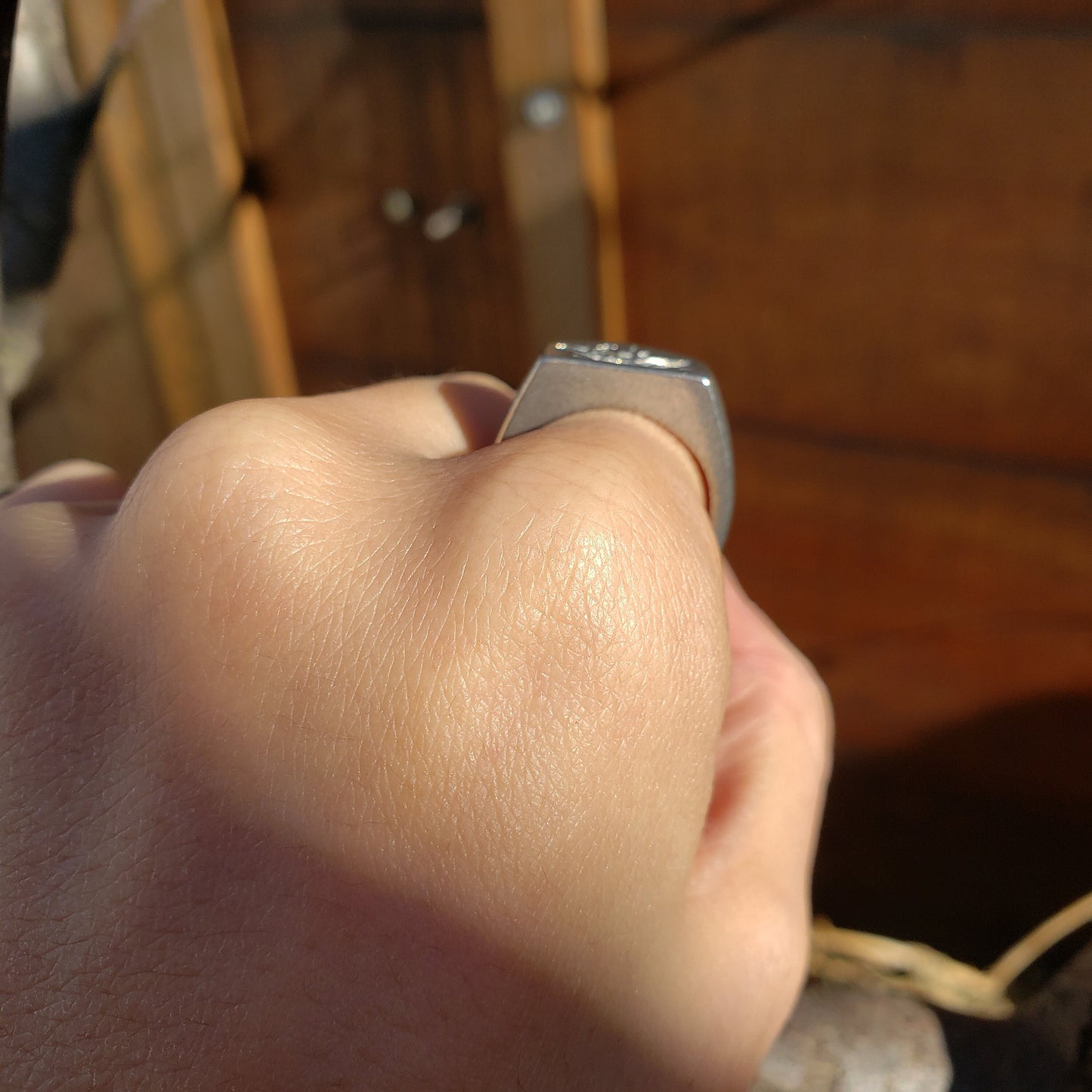 boat wax seal signet ring