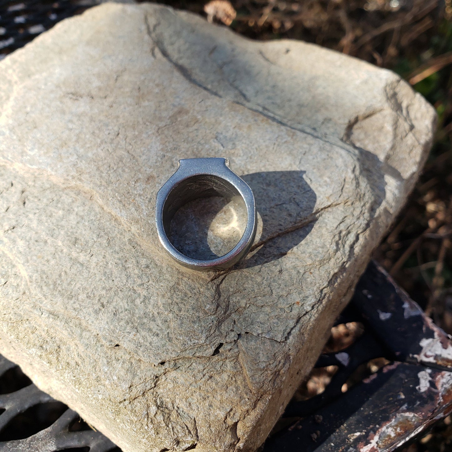 Street light wax seal signet ring