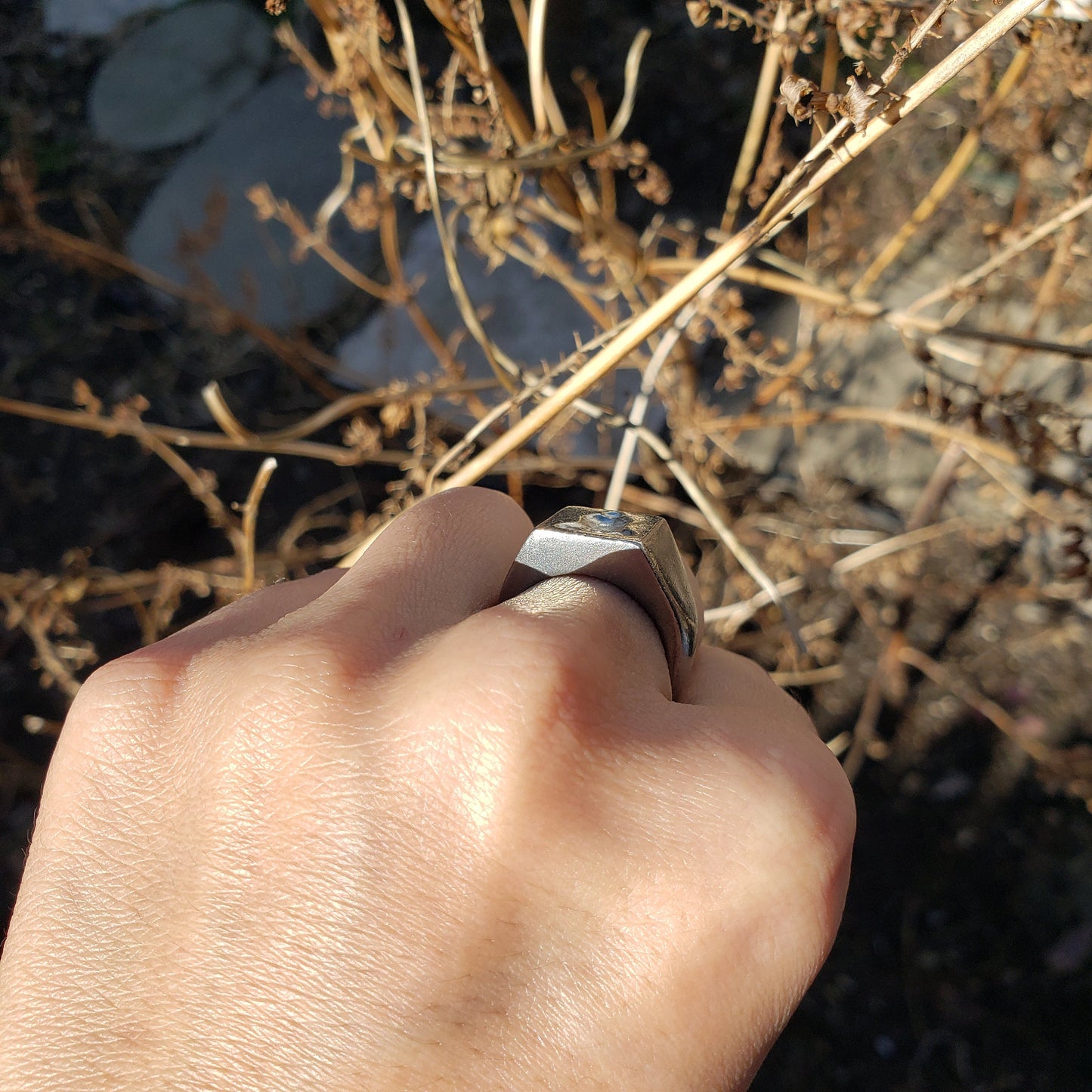 Bell wax seal signet ring