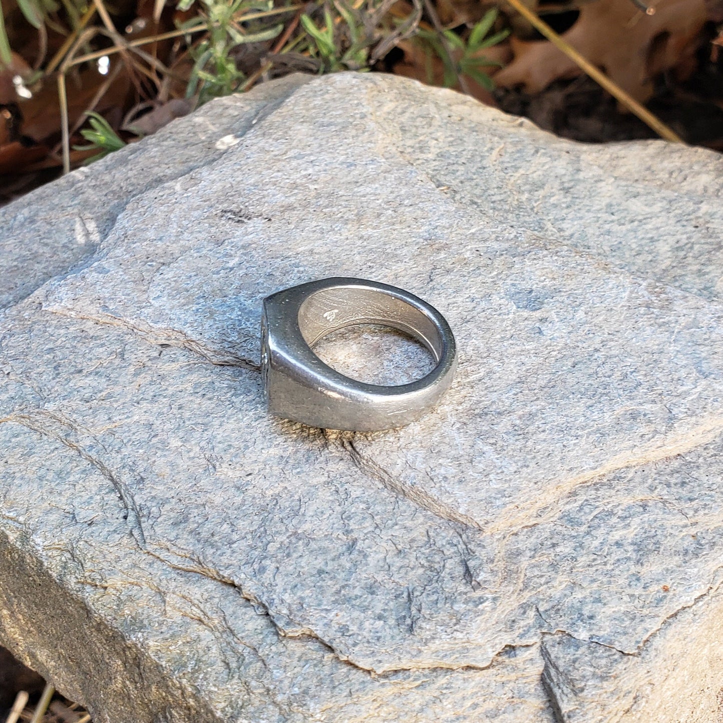 Unicorn wax seal signet ring