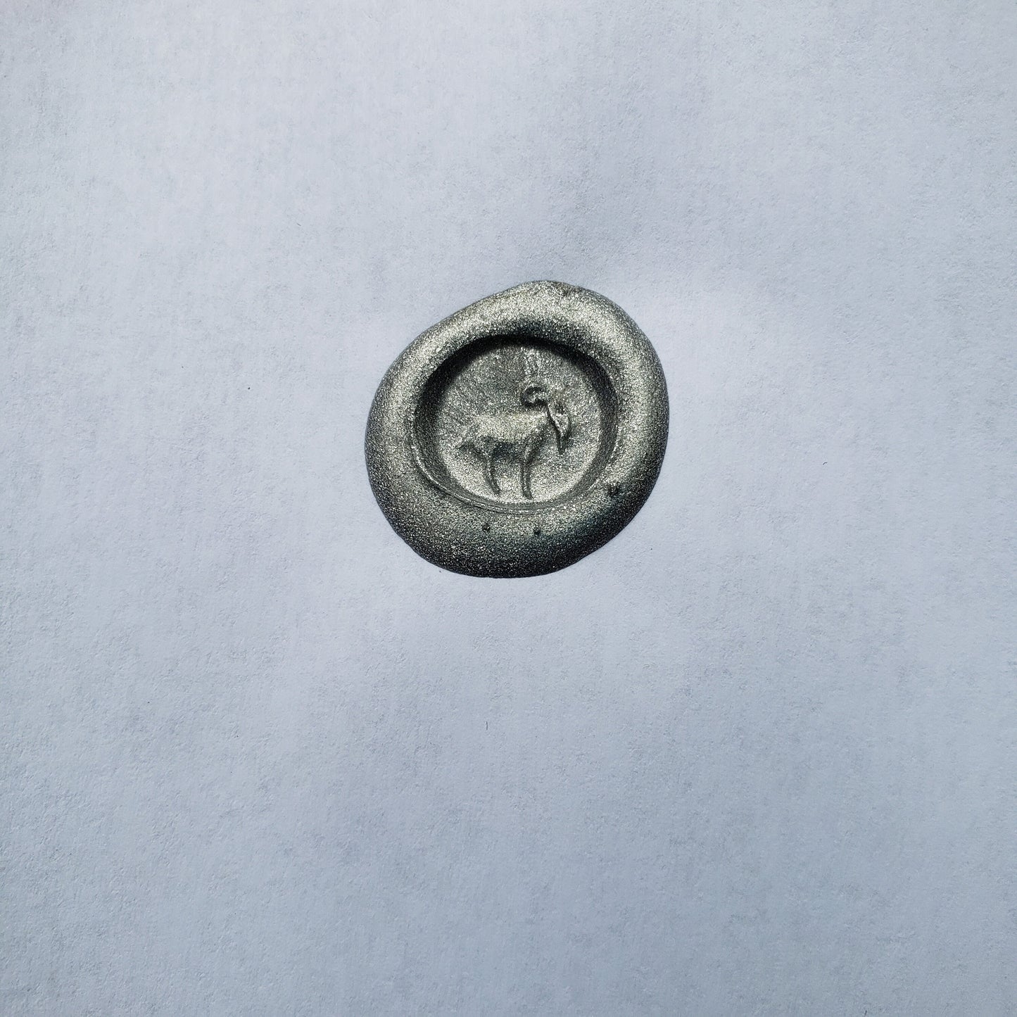 Ram wax seal signet ring