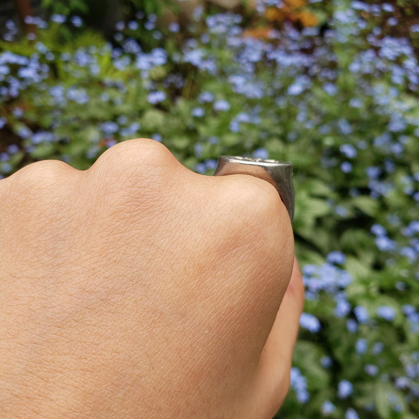 Mandrake wax seal signet ring