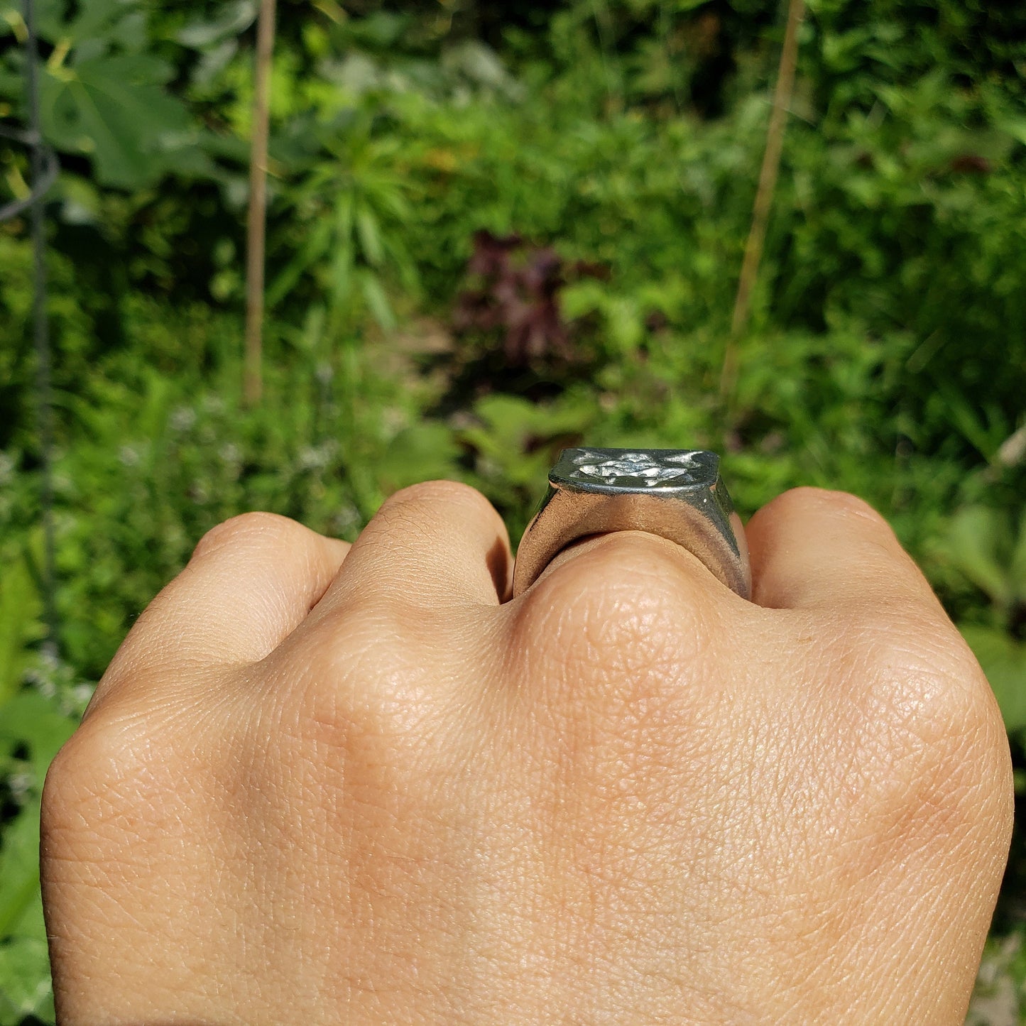 sheela fairy wax seal signet ring