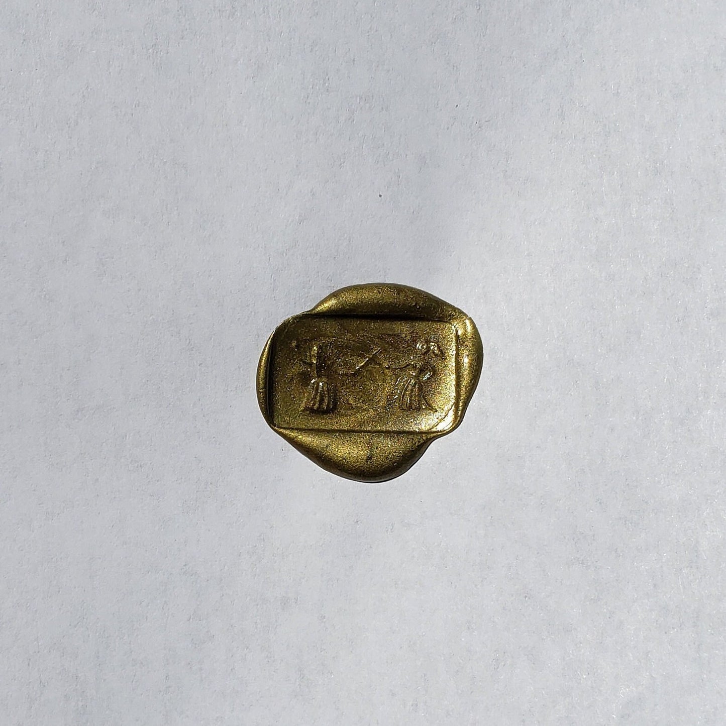 Fencing wax seal signet ring