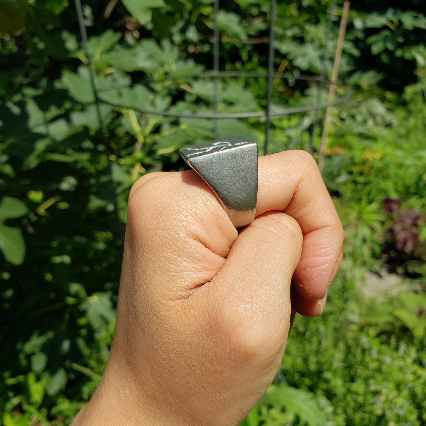 Bowler wax seal signet ring