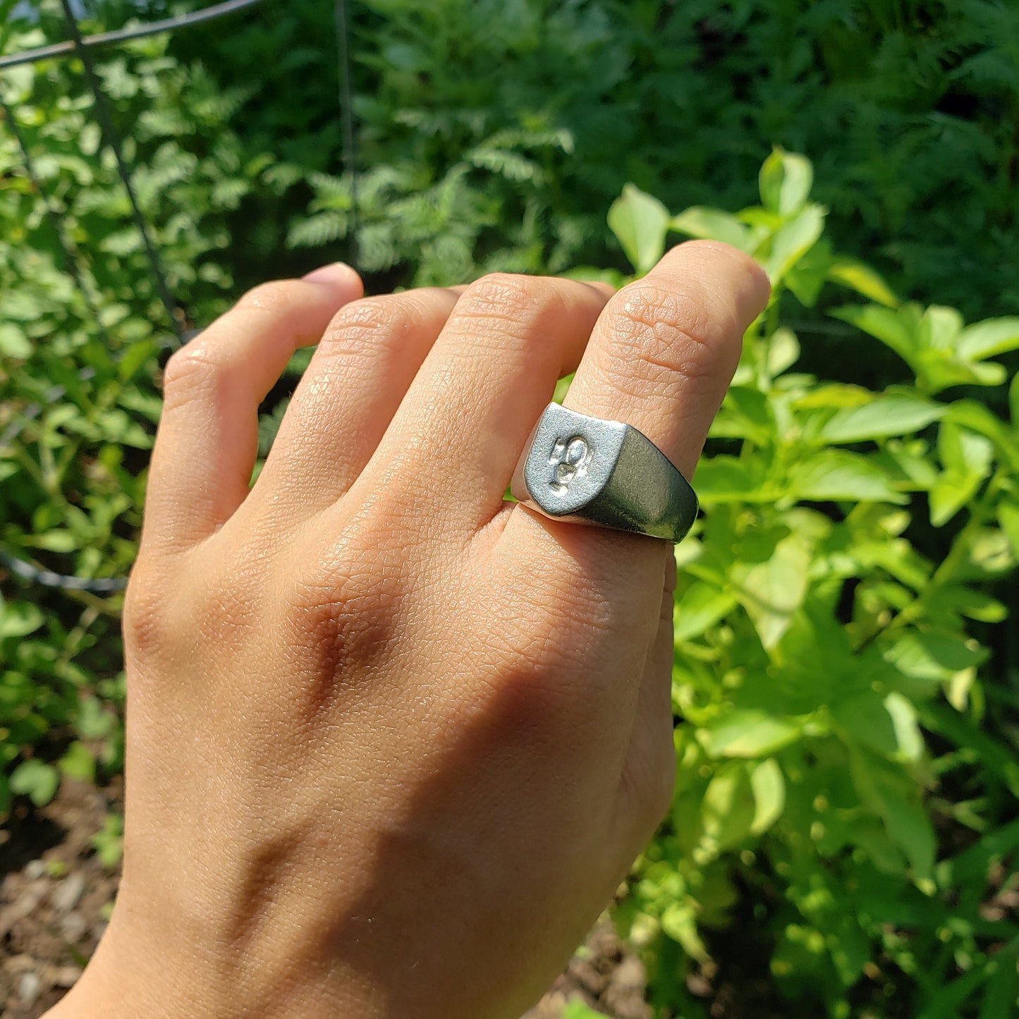 toilet wax seal signet ring