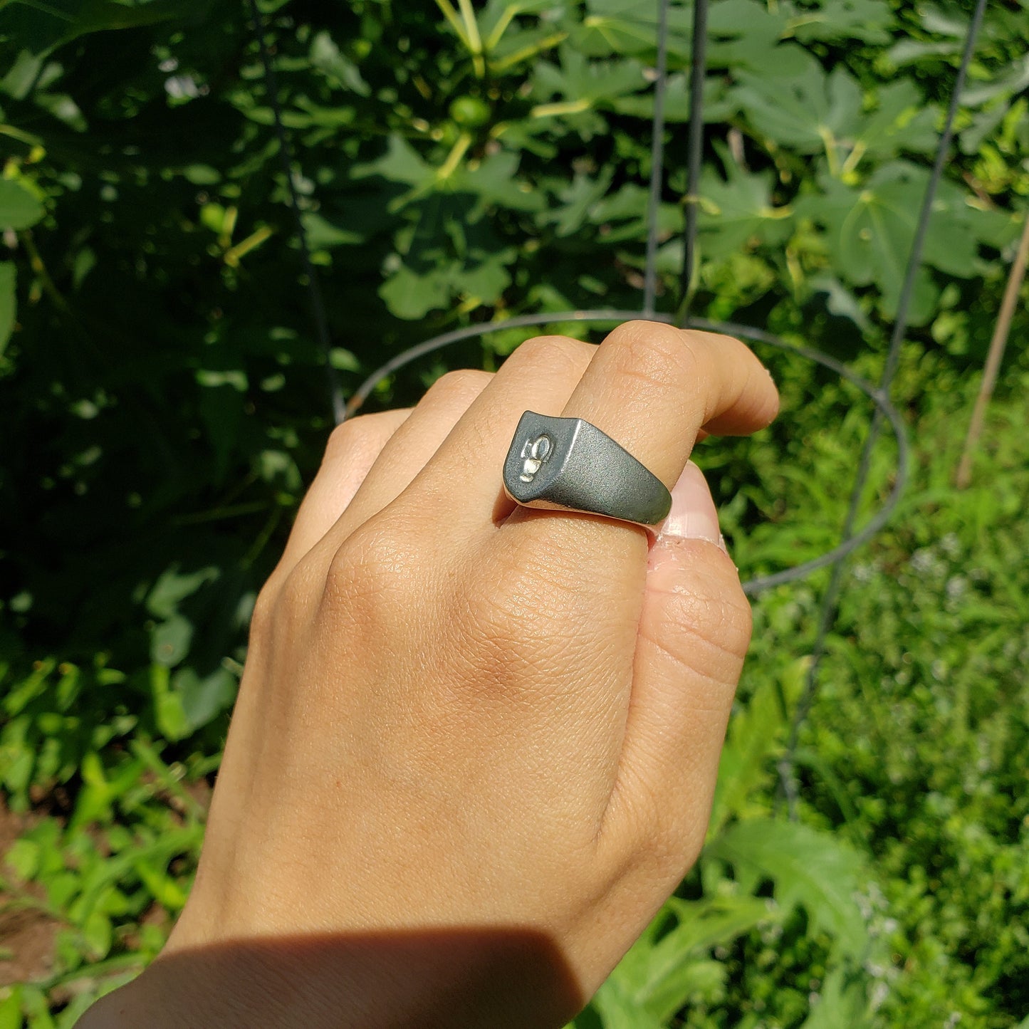 toilet wax seal signet ring